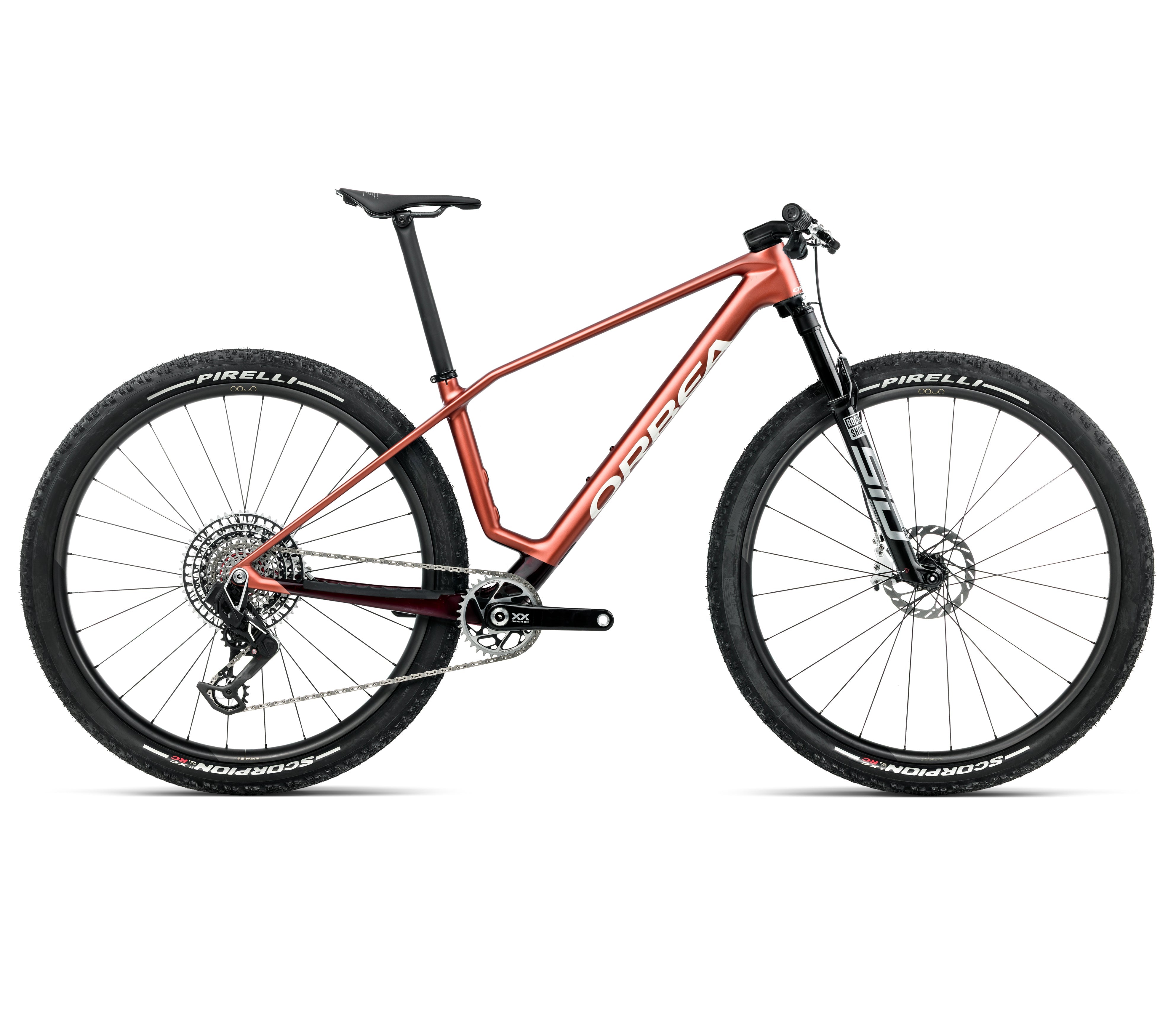 Orbea Alma M-LTD - Mars Red (Matt) - Metallic Burgundy Red (Gloss)