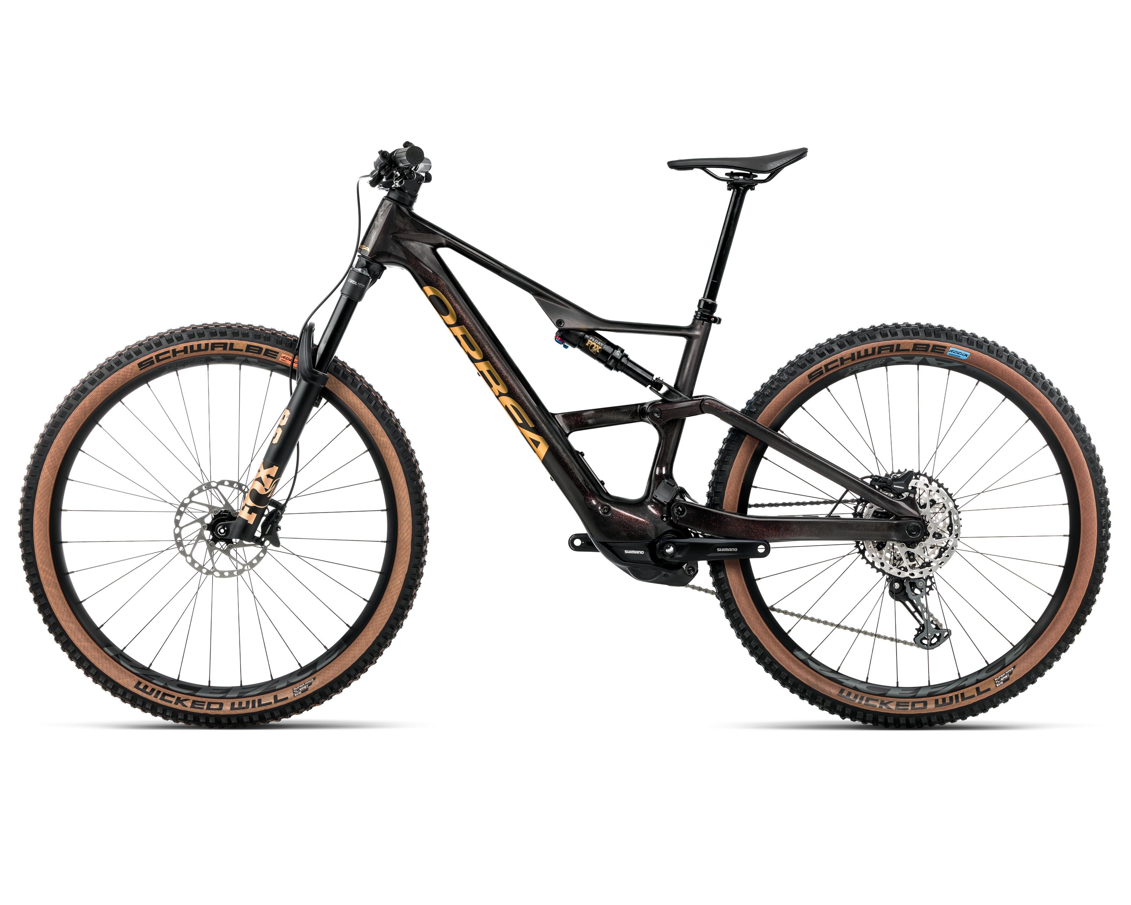 Orbea Rise SL M20 420W - Cosmic Carbon View - Golden Sand (Gloss)