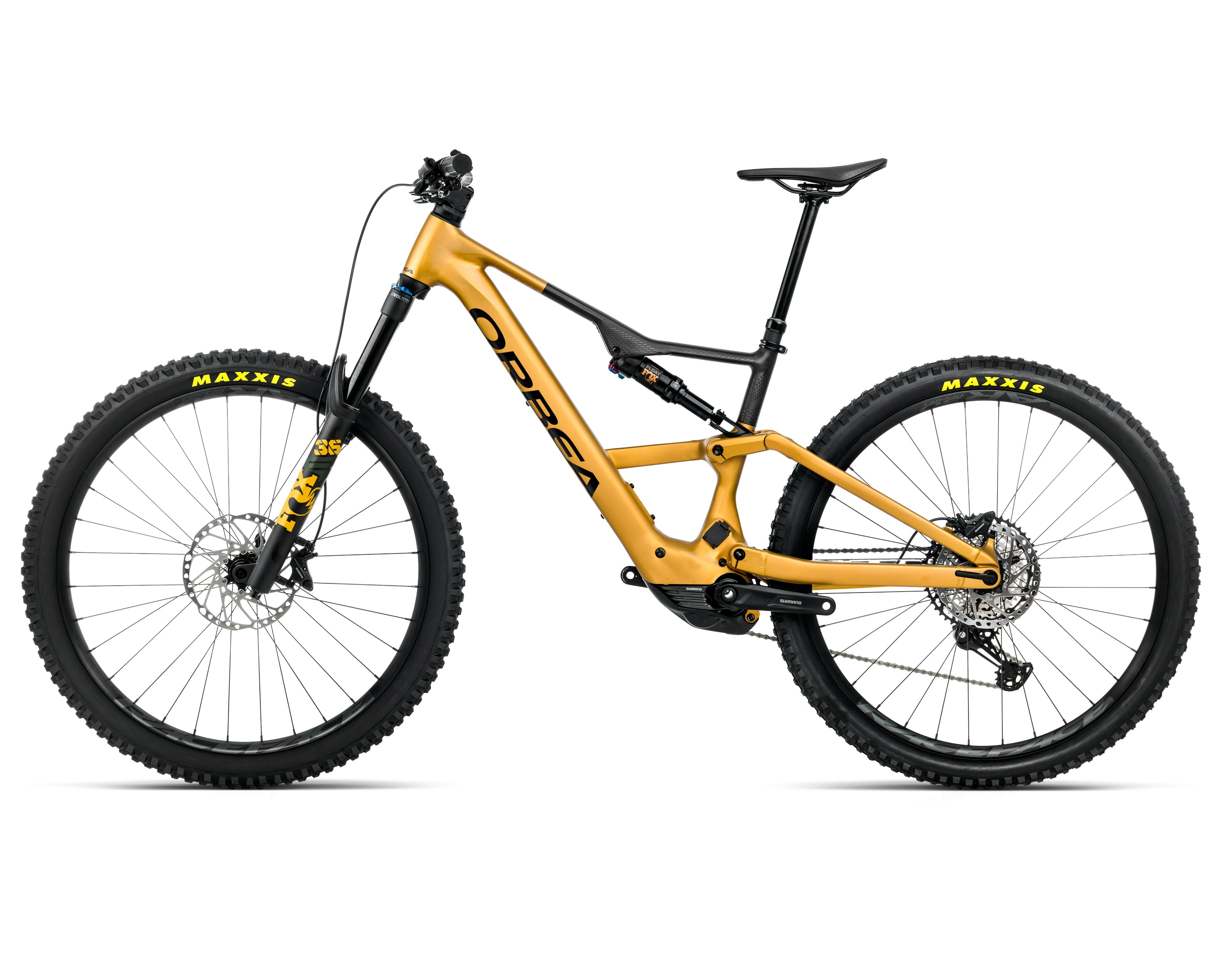 Orbea Rise LT H10 - Bumblebee Yellow - Black (Matt)