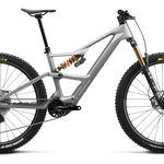 Orbea Rise LT M-TEAM 420W - Smooth Silver Matt - Titan Gloss