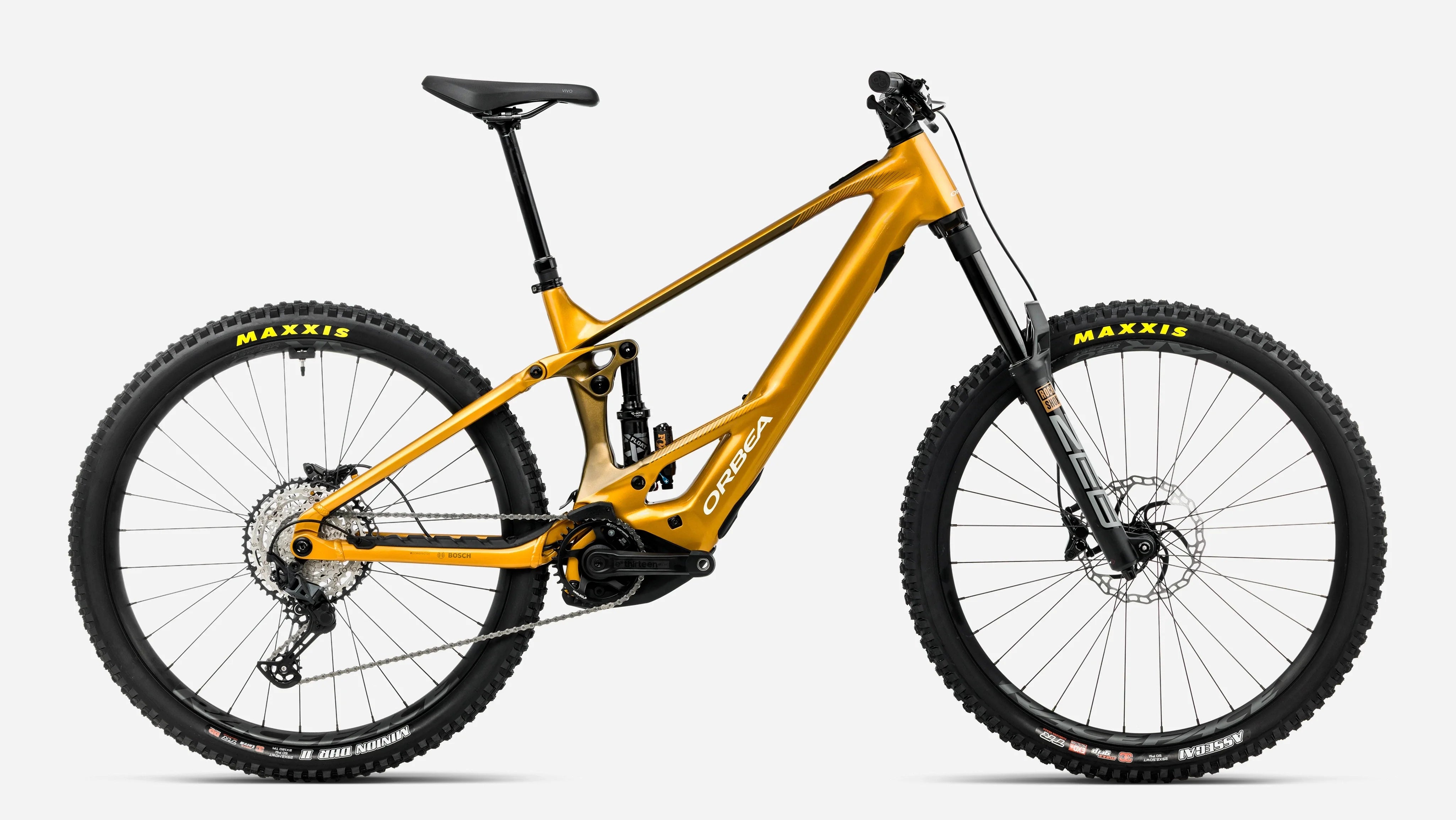 Orbea Wild H20 - Bumblebee Yellow - Metallic Olive Green (Gloss)
