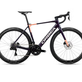 Orbea Gain M10I - Fantasy Purple Carbon View (Gloss) - Orange Cloud (Matt)