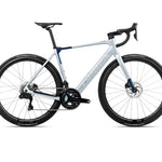 Orbea Gain M10I - Halo Silver (Matt) - Blue Carbon View (Gloss)