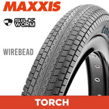 Maxxis Torch Tyre - 20X1-1/8 - Silkworm - Wire 60 TPI at Spoke N Trail