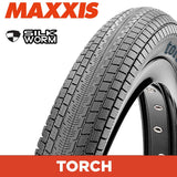 Maxxis Torch Tyre - 24X1.75 - Silkworm - Wire 120 TPI at Spoke N Trail