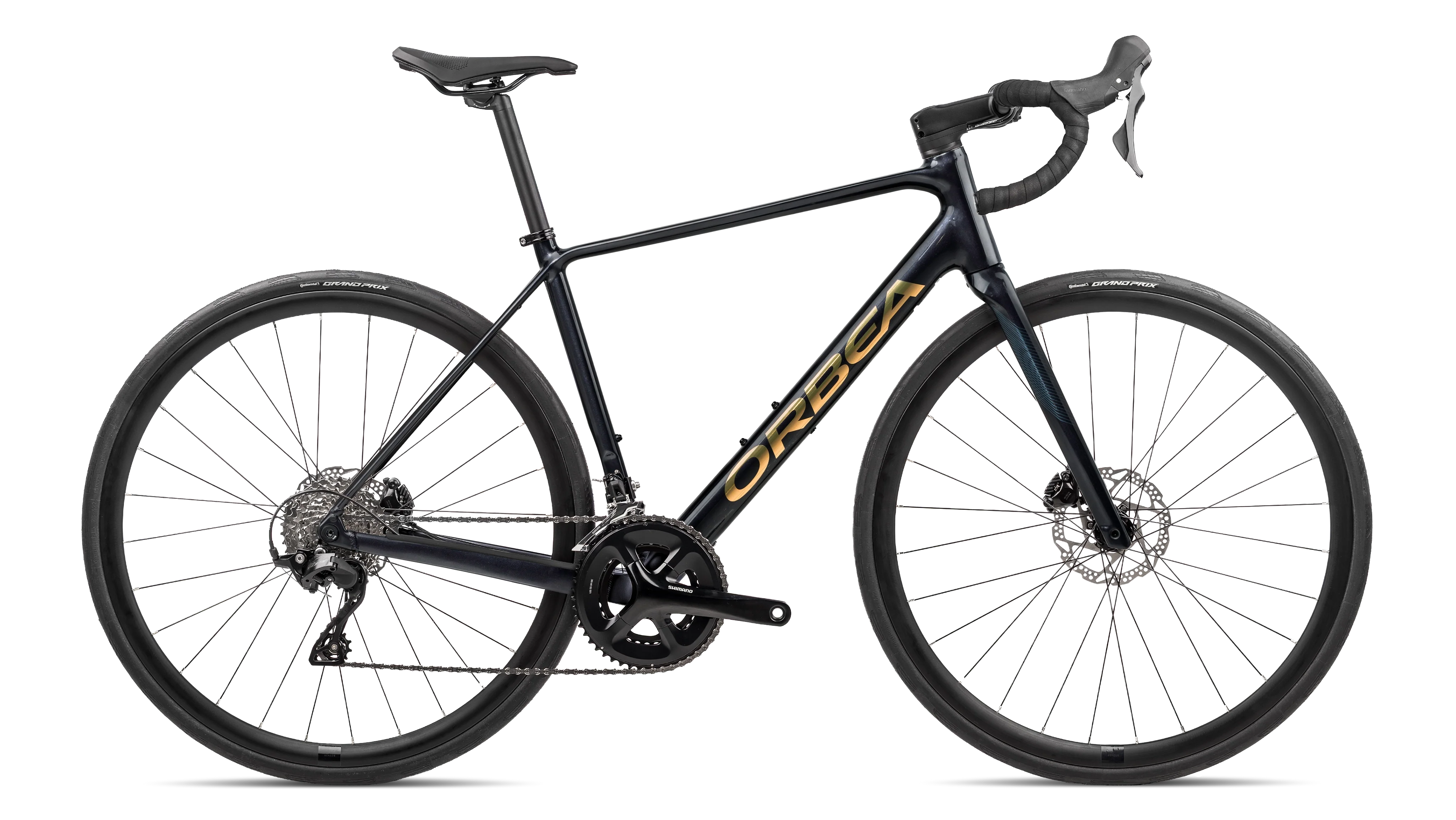 Orbea Avant H30 - Diamond Black-Titan Gold (Gloss)