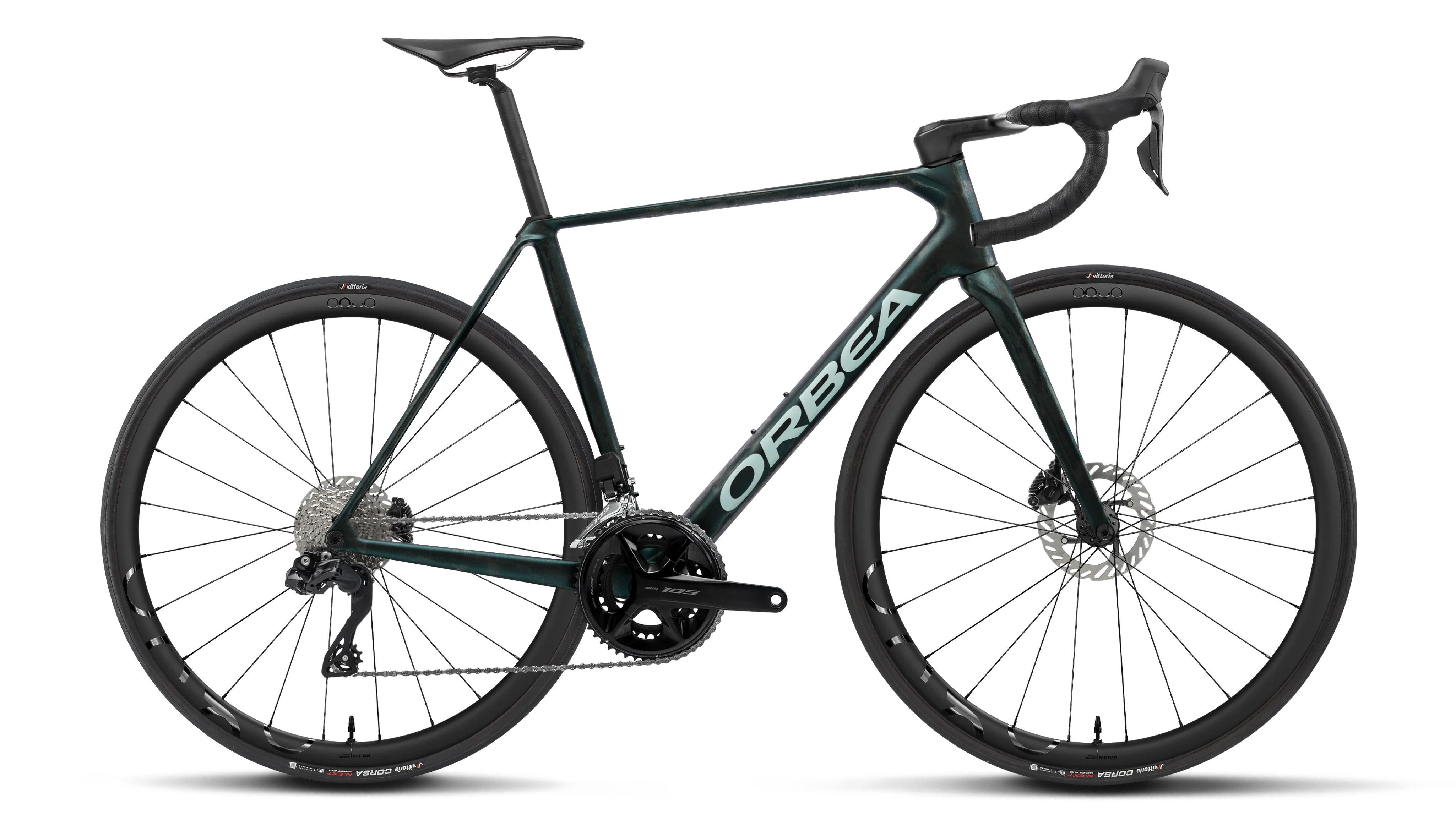 Orbea Orca M35I - Escape Green - Carbon View Matt