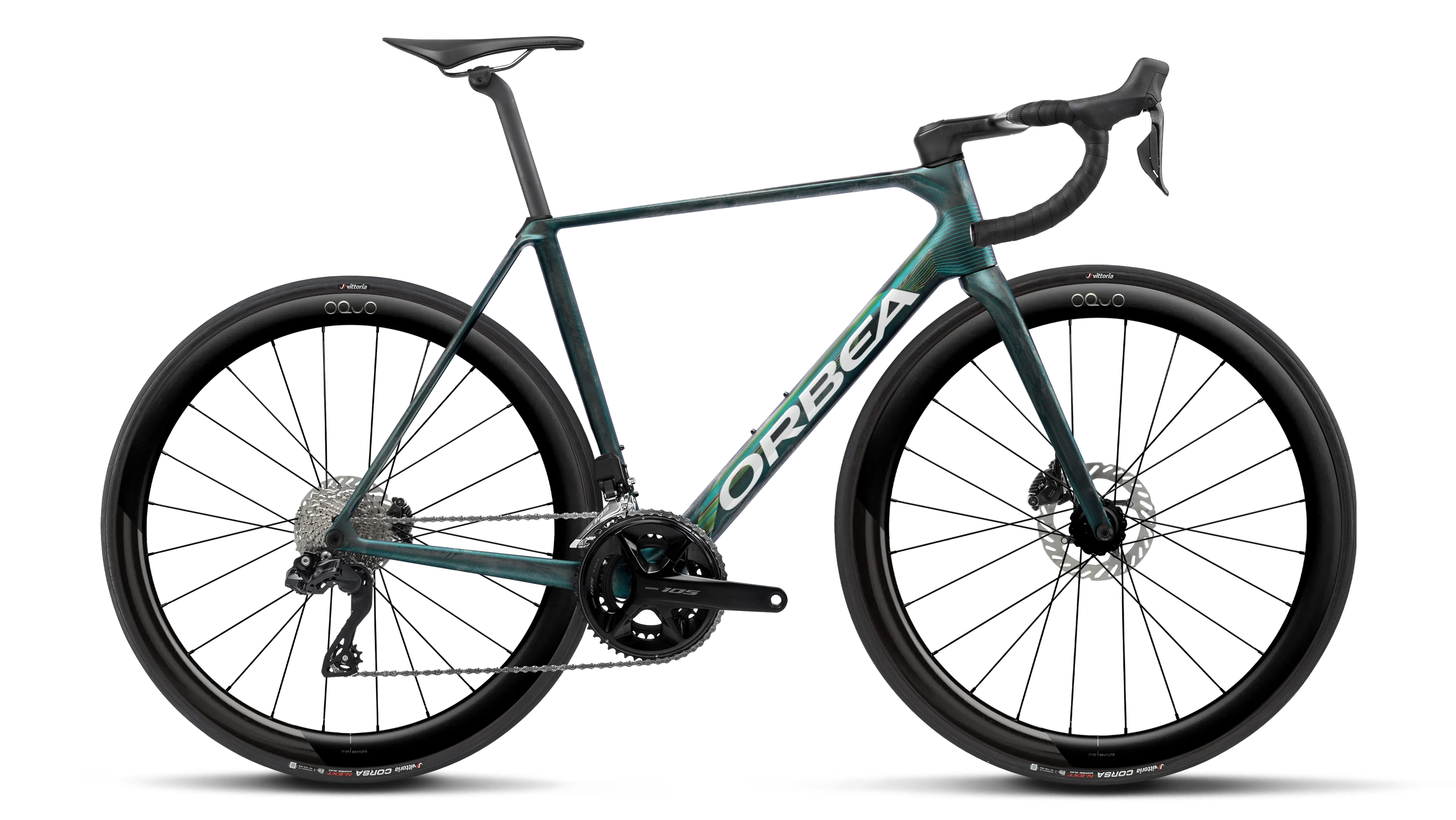 Orbea Orca M30I LTD PWR - Escape Green - Carbon View Matt