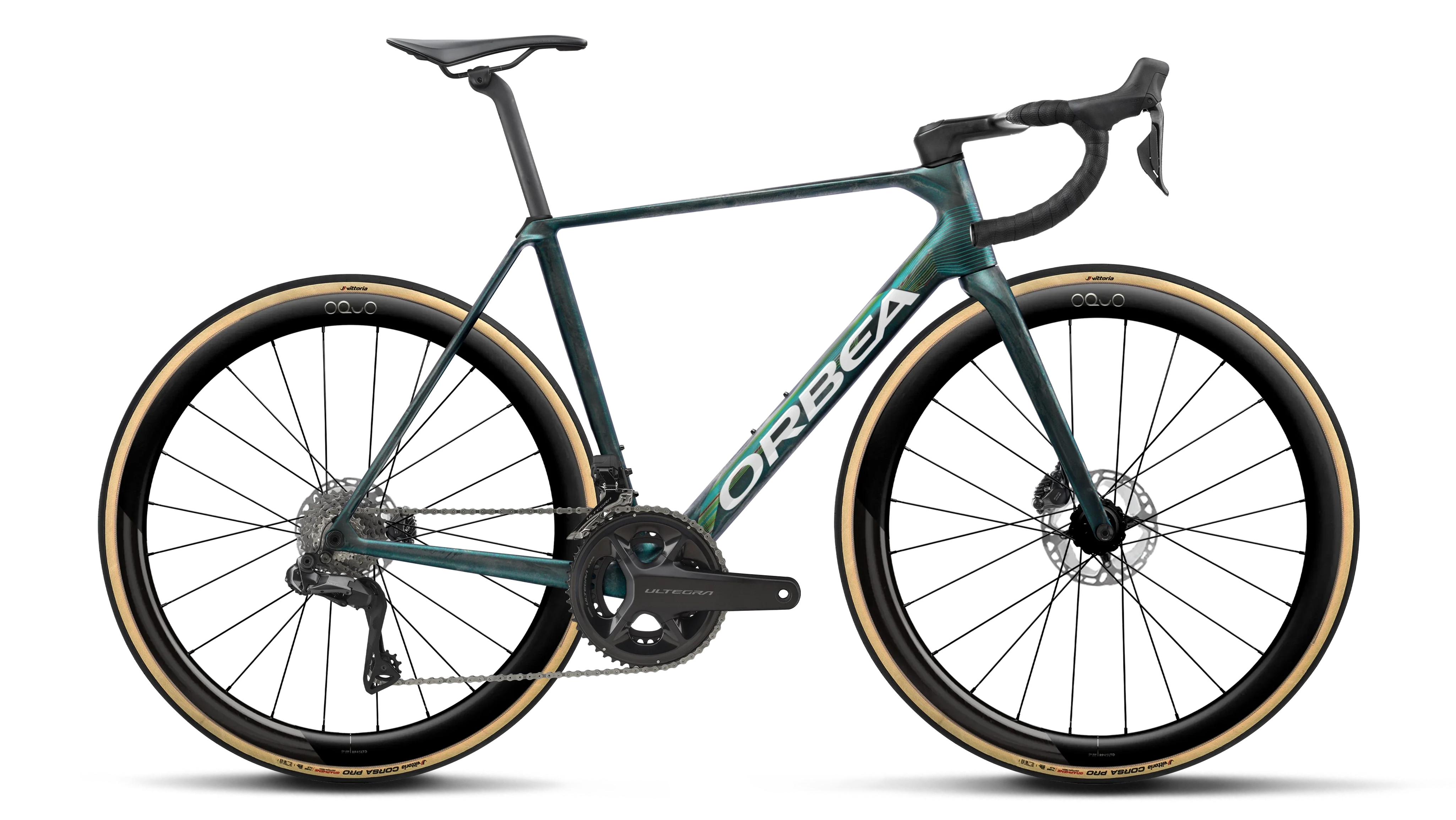 Orbea Orca M20I LTD PWR - Escape Green - Carbon View Matt