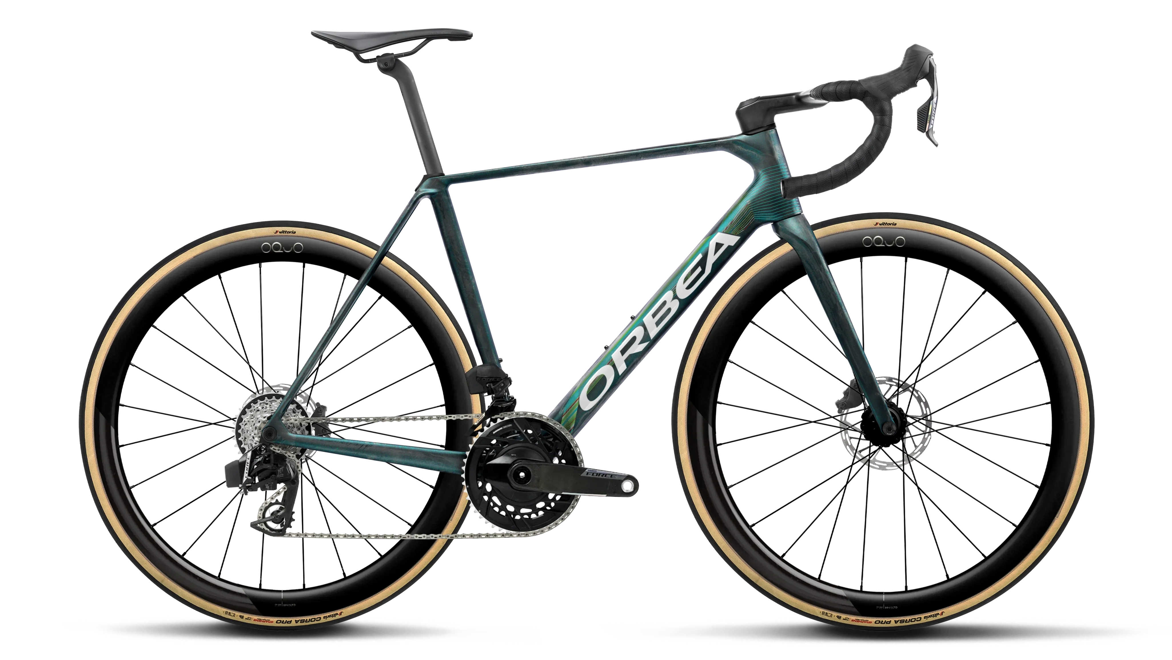 Orbea Orca M21E LTD PWR - Escape Green - Carbon View Matt