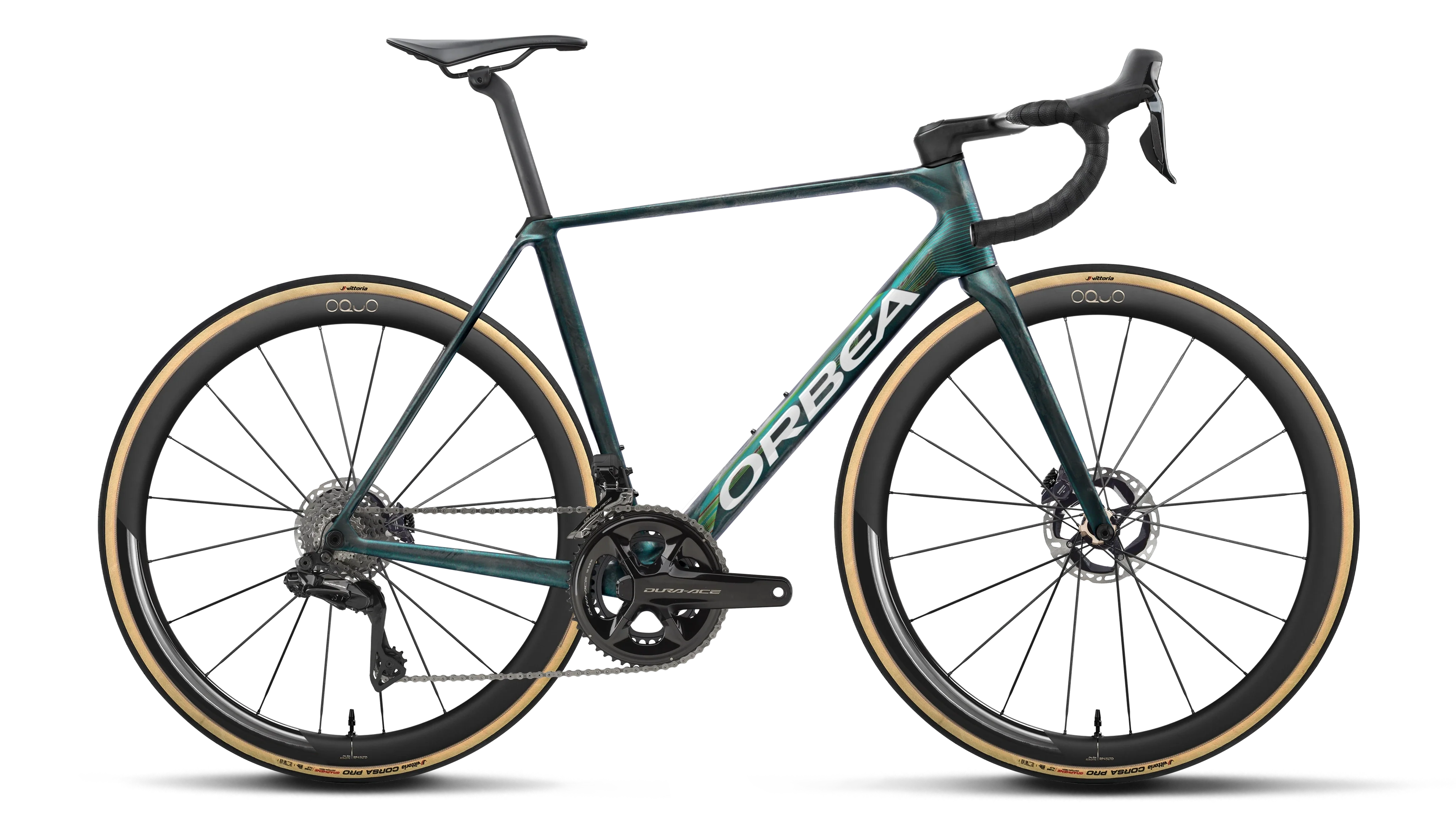 Orbea Orca M10I LTD PWR - Escape Green - Carbon View Matt