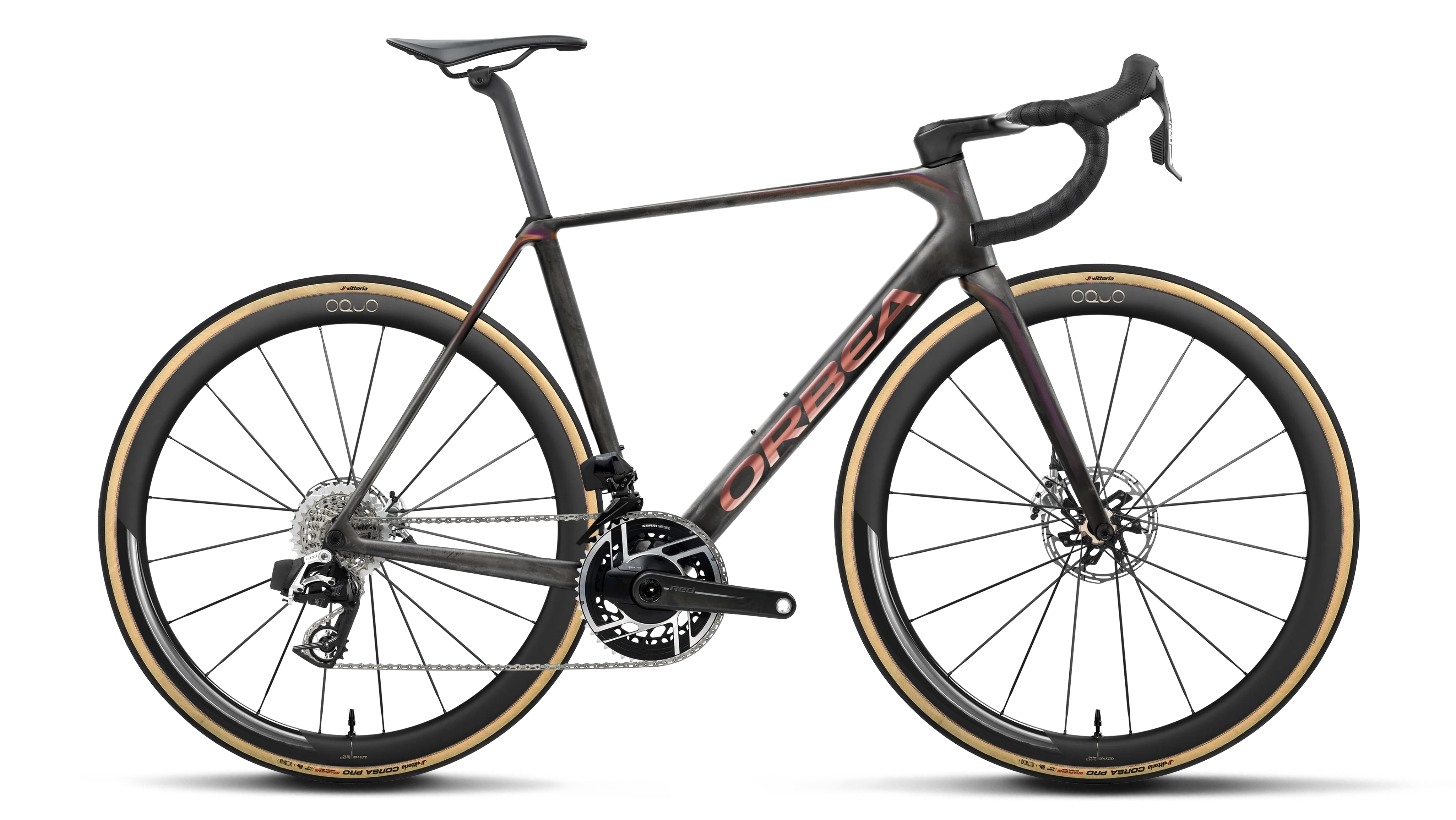 Orbea Orca M11E LTD PWR - Diamond Carbon View - Sunset Carbon View (Matt)