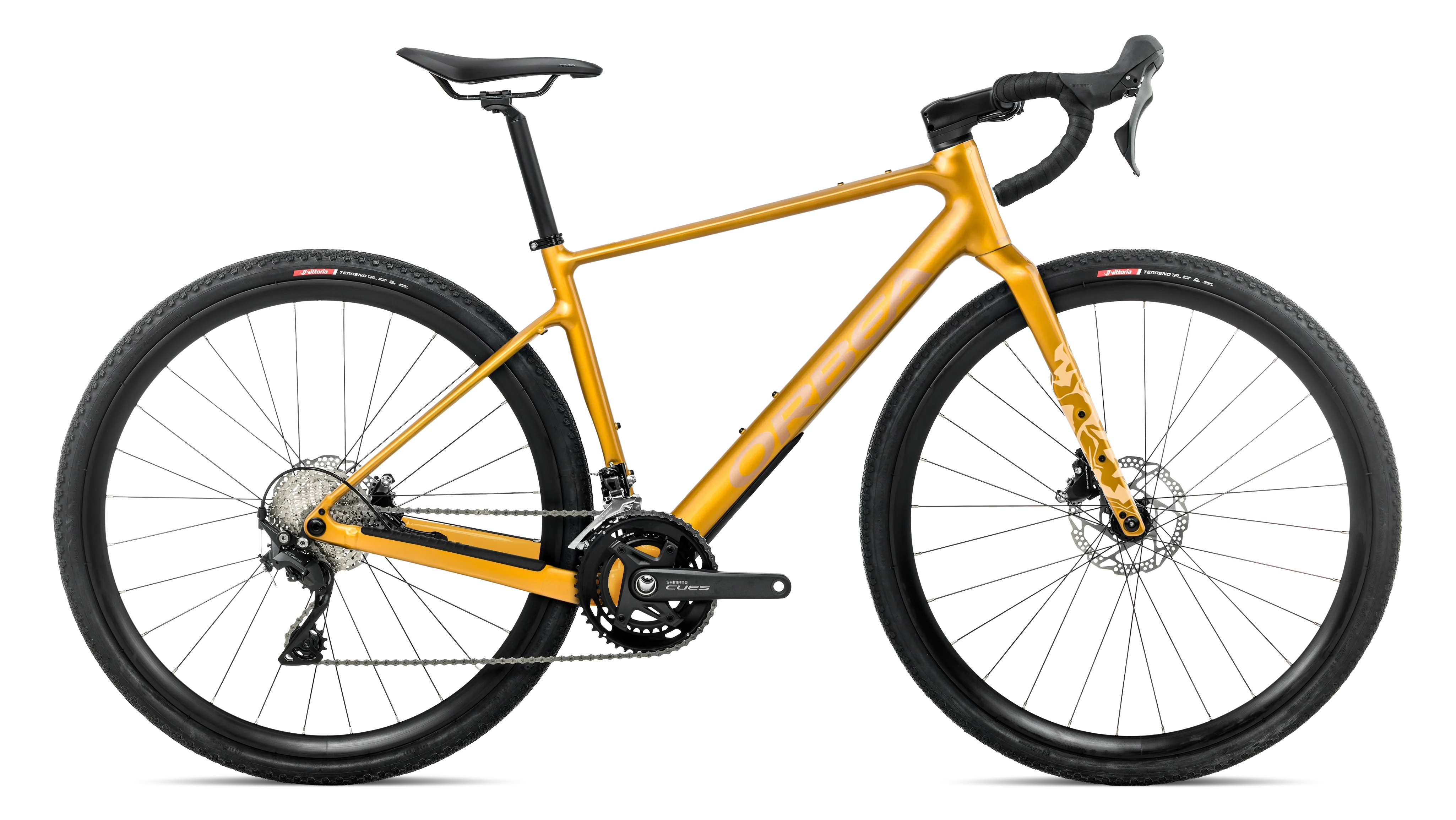 Orbea Terra H40 - Bumblebee Yellow - Brown (Gloss)
