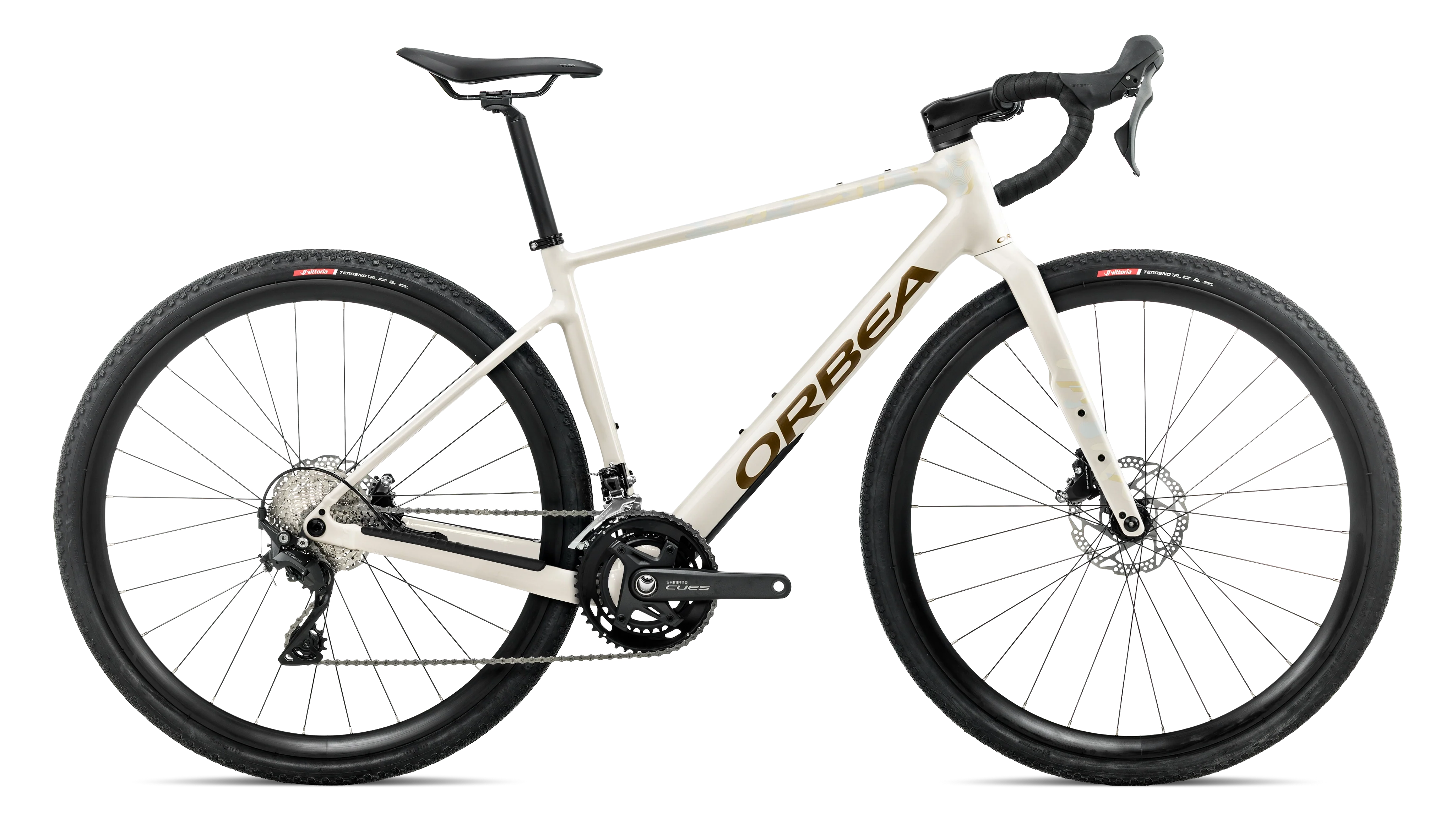 Orbea Terra H40 - Ivory White - Metallic Olive Green (Gloss)