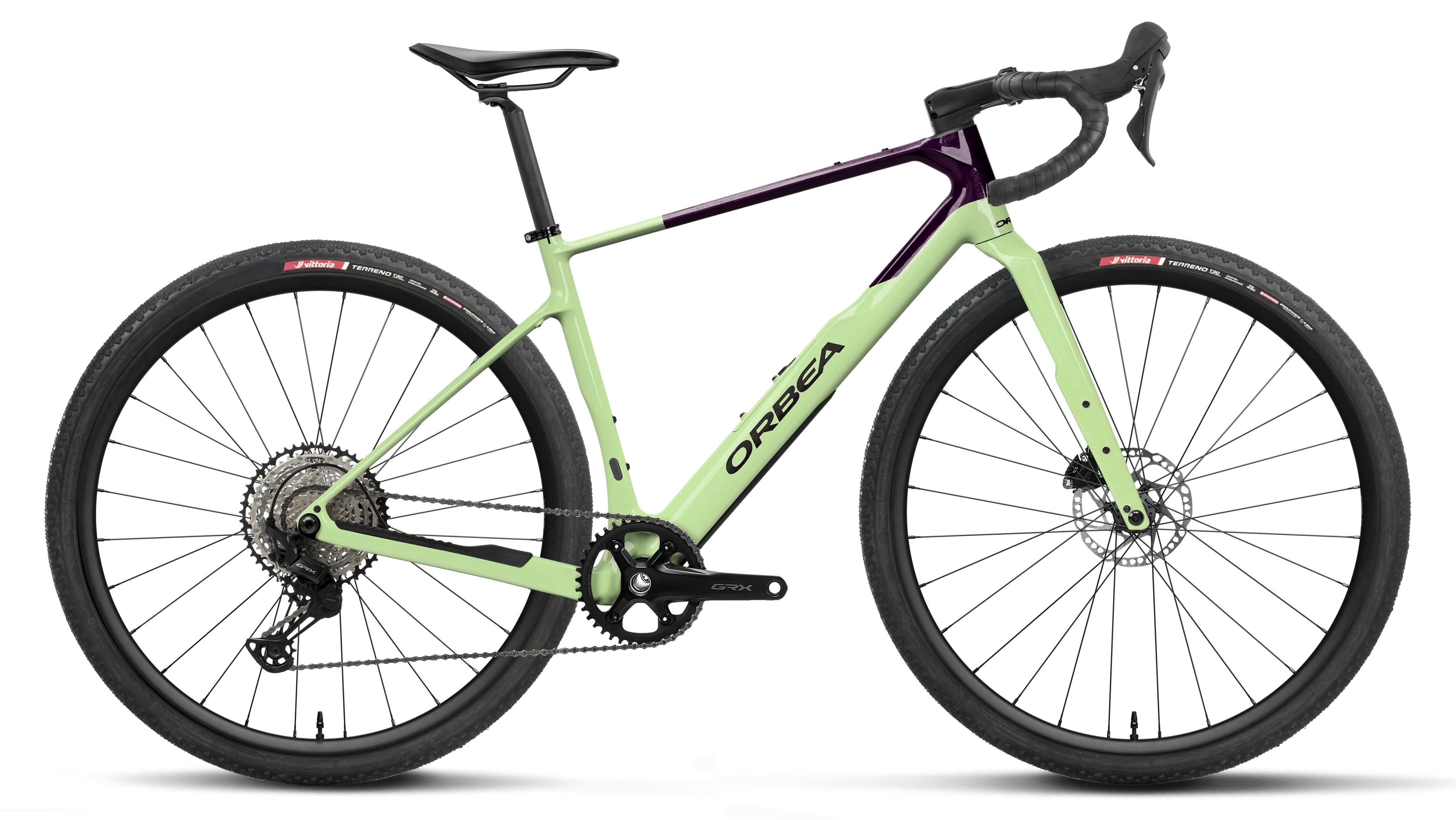Orbea Terra M30 Team 1X - Acid Gum - Fantasy Purple Carbon View (Gloss)