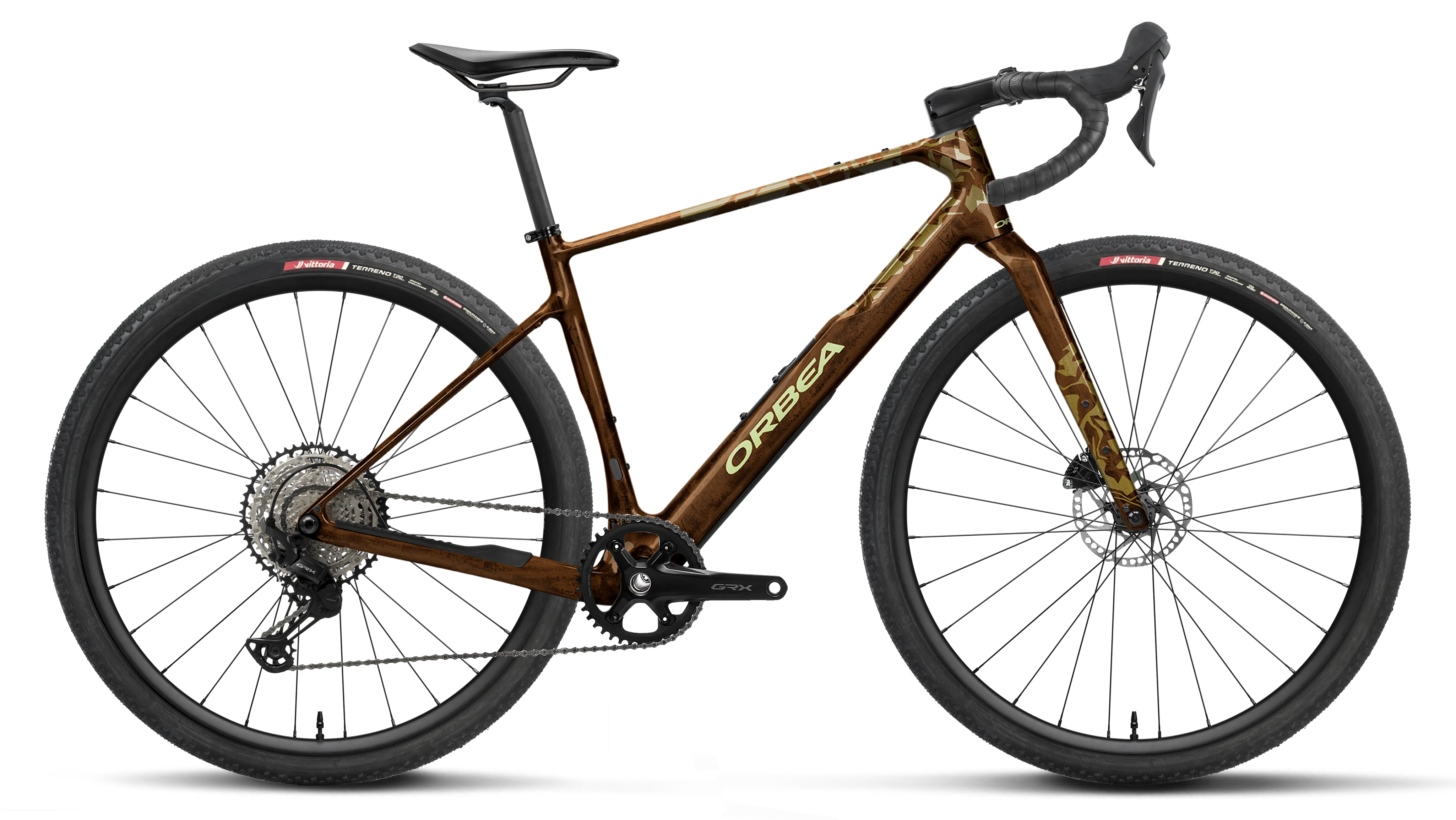 Orbea Terra M30 Team 1X - Caramel Carbon View (Gloss)