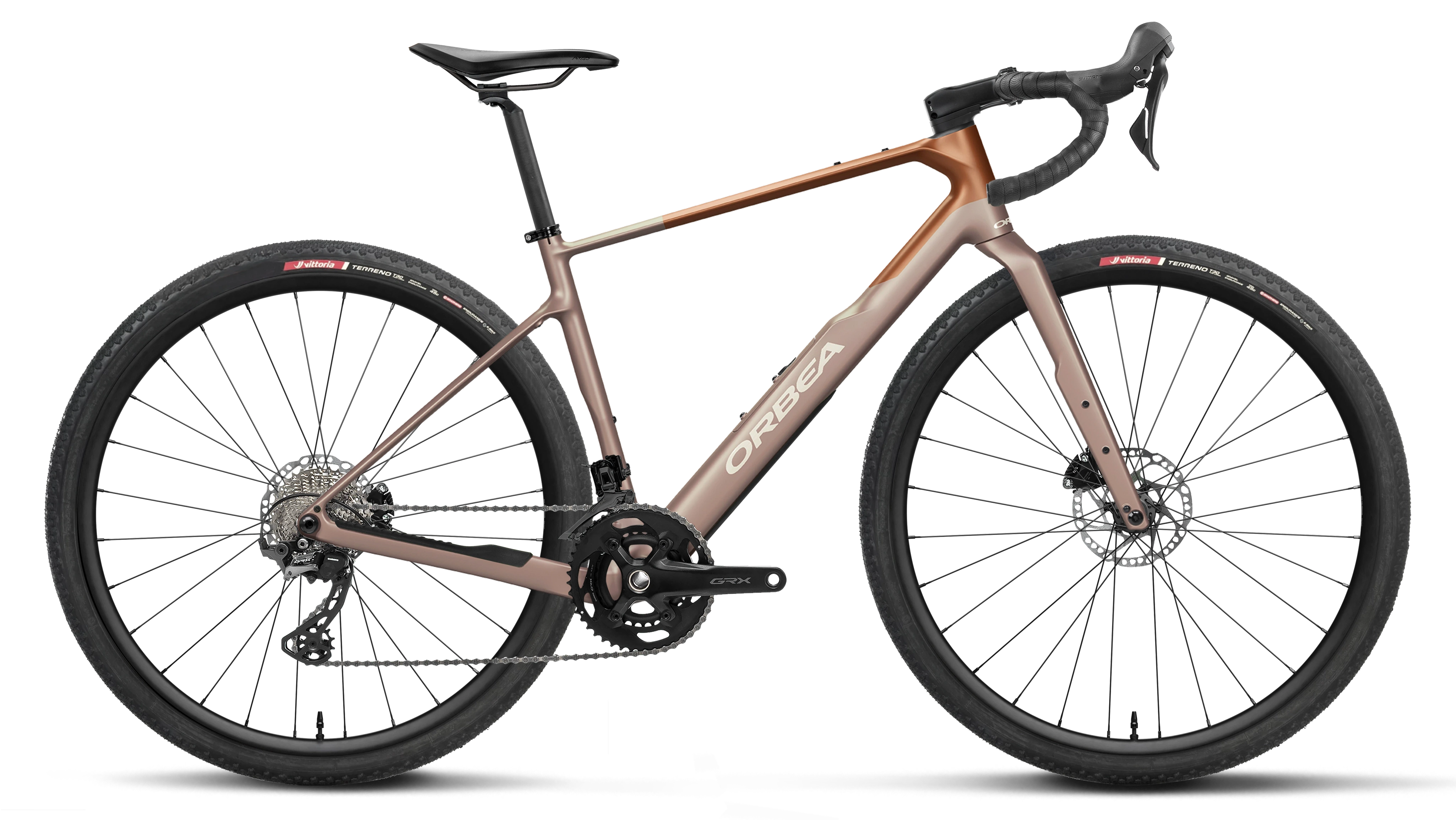 Orbea Terra M30 Team - Nickel - Met Cinnamon (Matt)