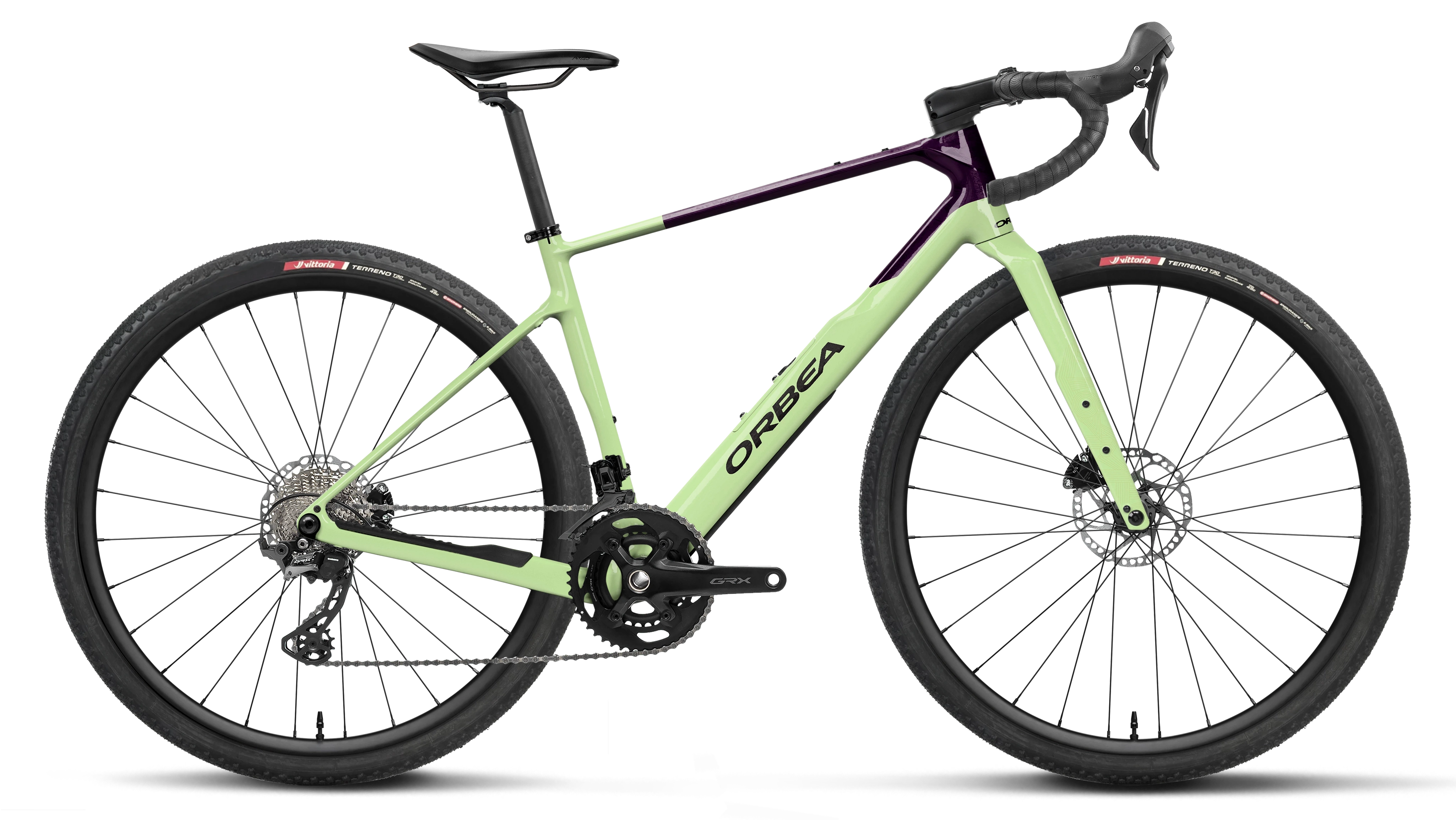 Orbea Terra M30 Team - Acid Gum - Fantasy Purple Carbon View (Gloss)