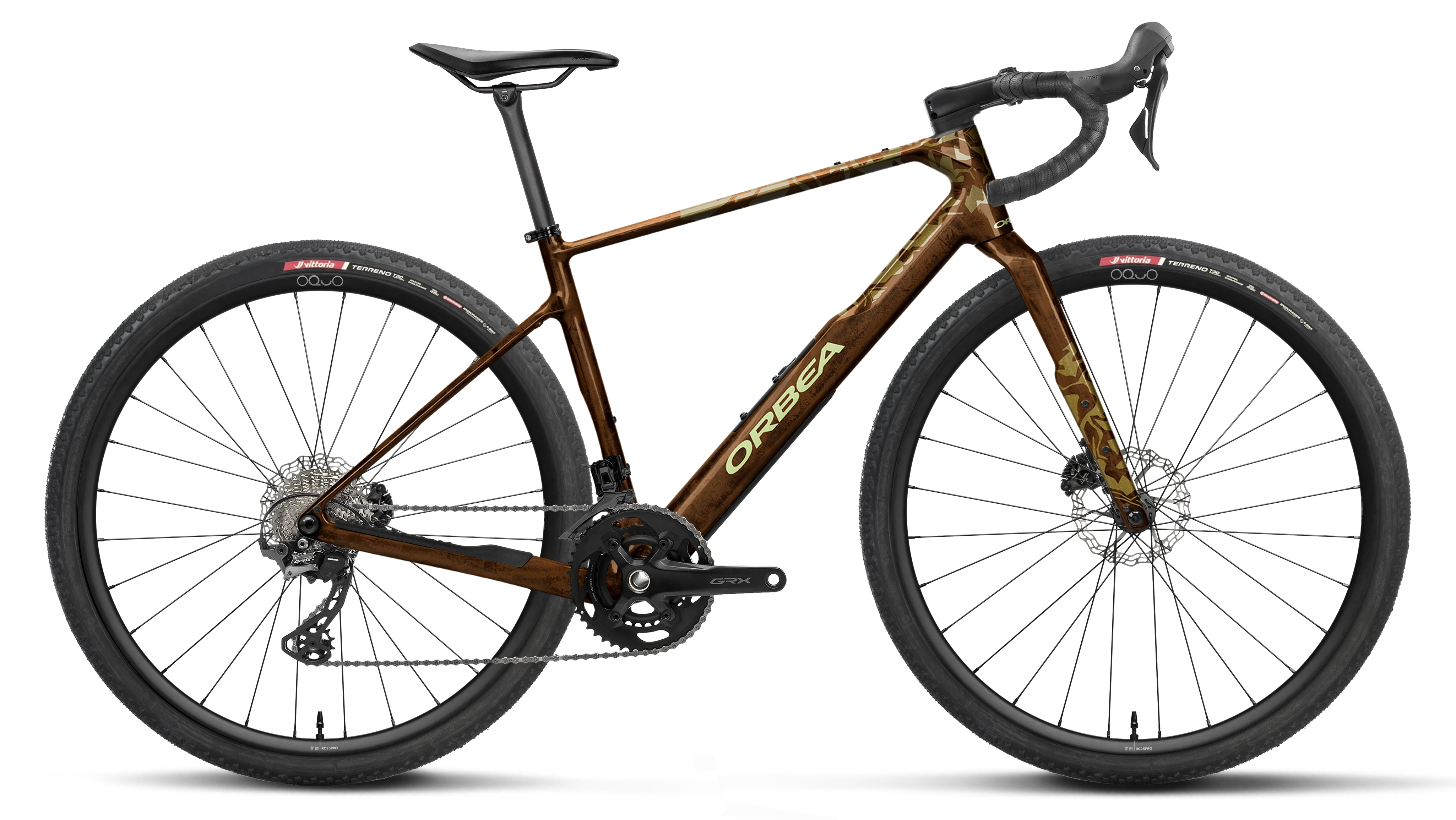 Orbea Terra M20 Team - Caramel Carbon View (Gloss)