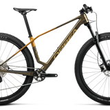 Orbea Alma M50 2027 - Caramel Carbon View - Leo Orange (Gloss)