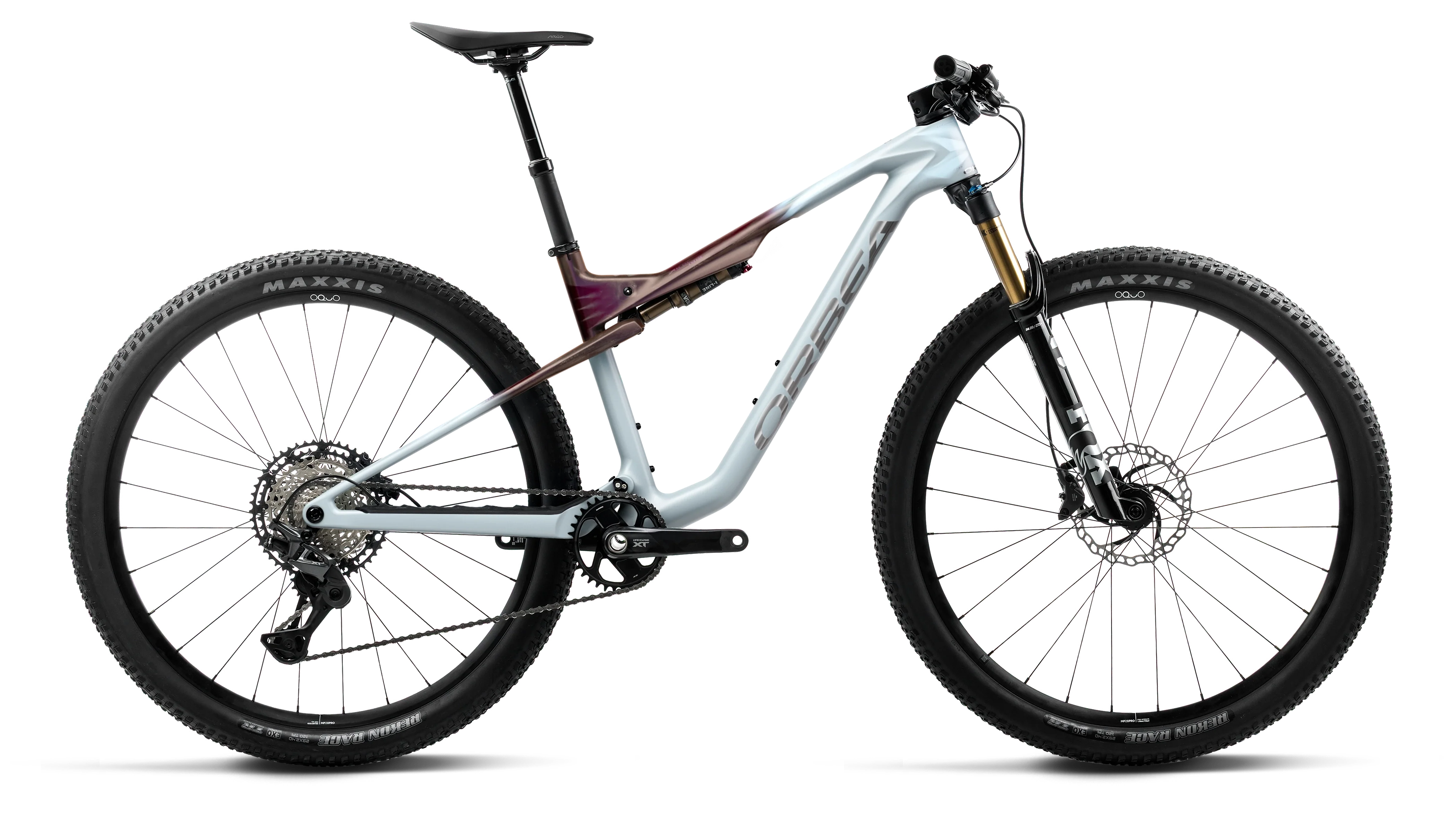 Orbea Oiz M20 - Frozen Concrete - Sunset Carbon View (Matt)