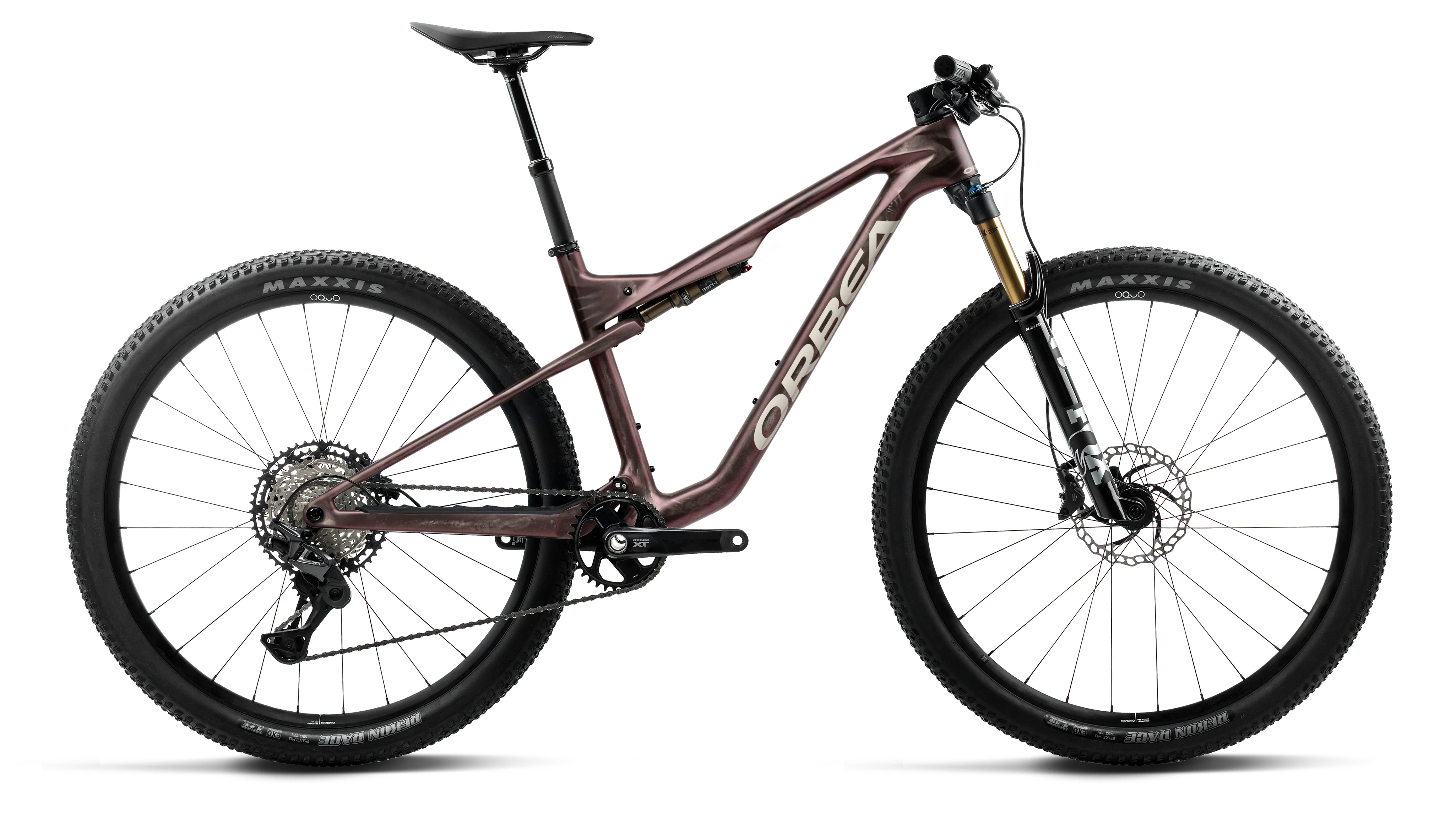 Orbea Oiz M20 - Burning Ashes C. View (Matt) - Ivory White (Gloss)