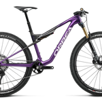 Orbea Oiz M-PRO - Royal Plum - Diamond Black Carbon View (Matt)