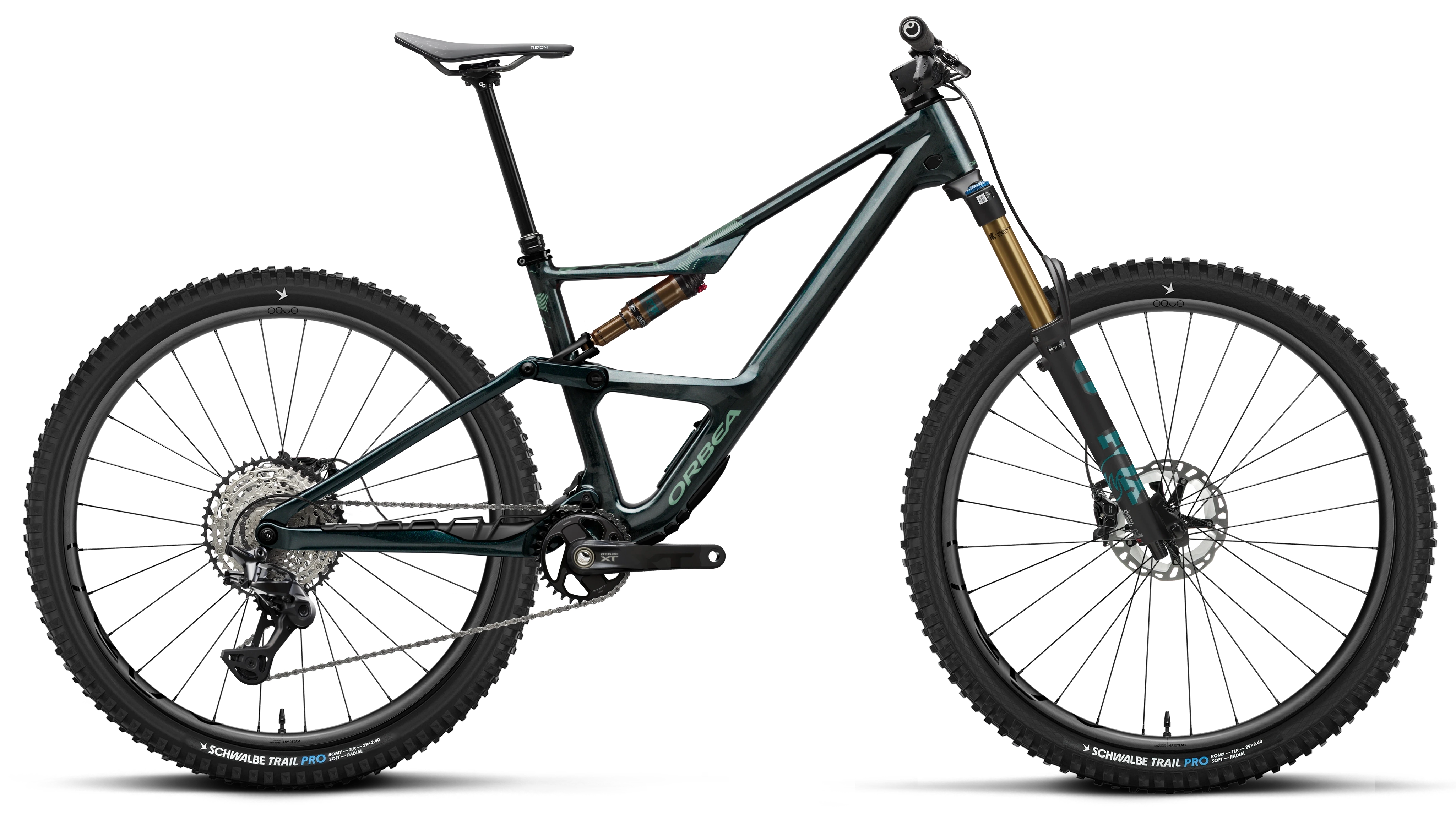 Orbea Occam SL M10 - Escape Green - Carbon View Gloss