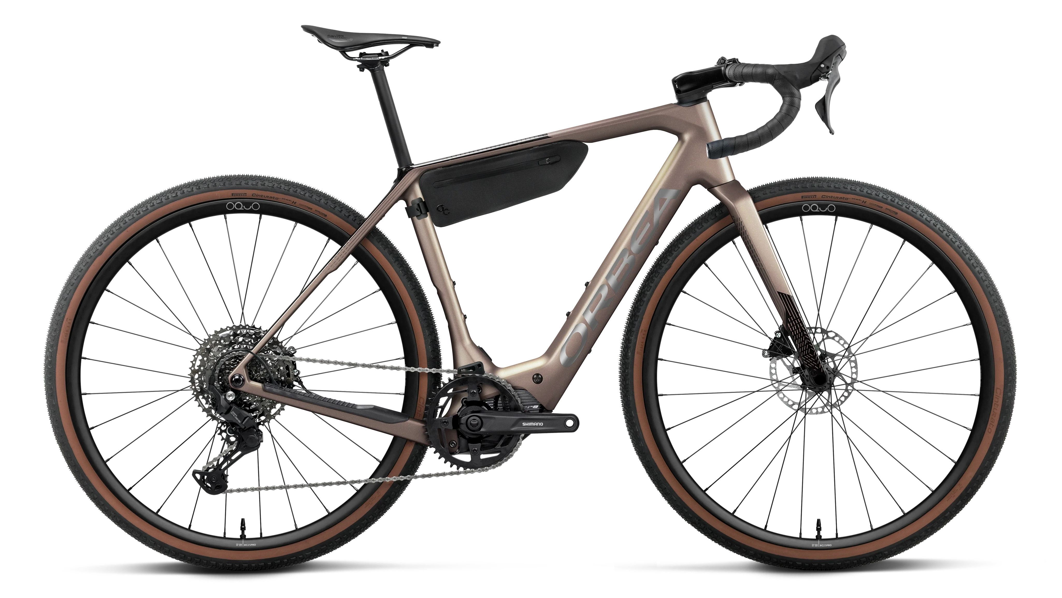 Orbea Denna M40 - Nickel Matt - Carbon Raw Gloss
