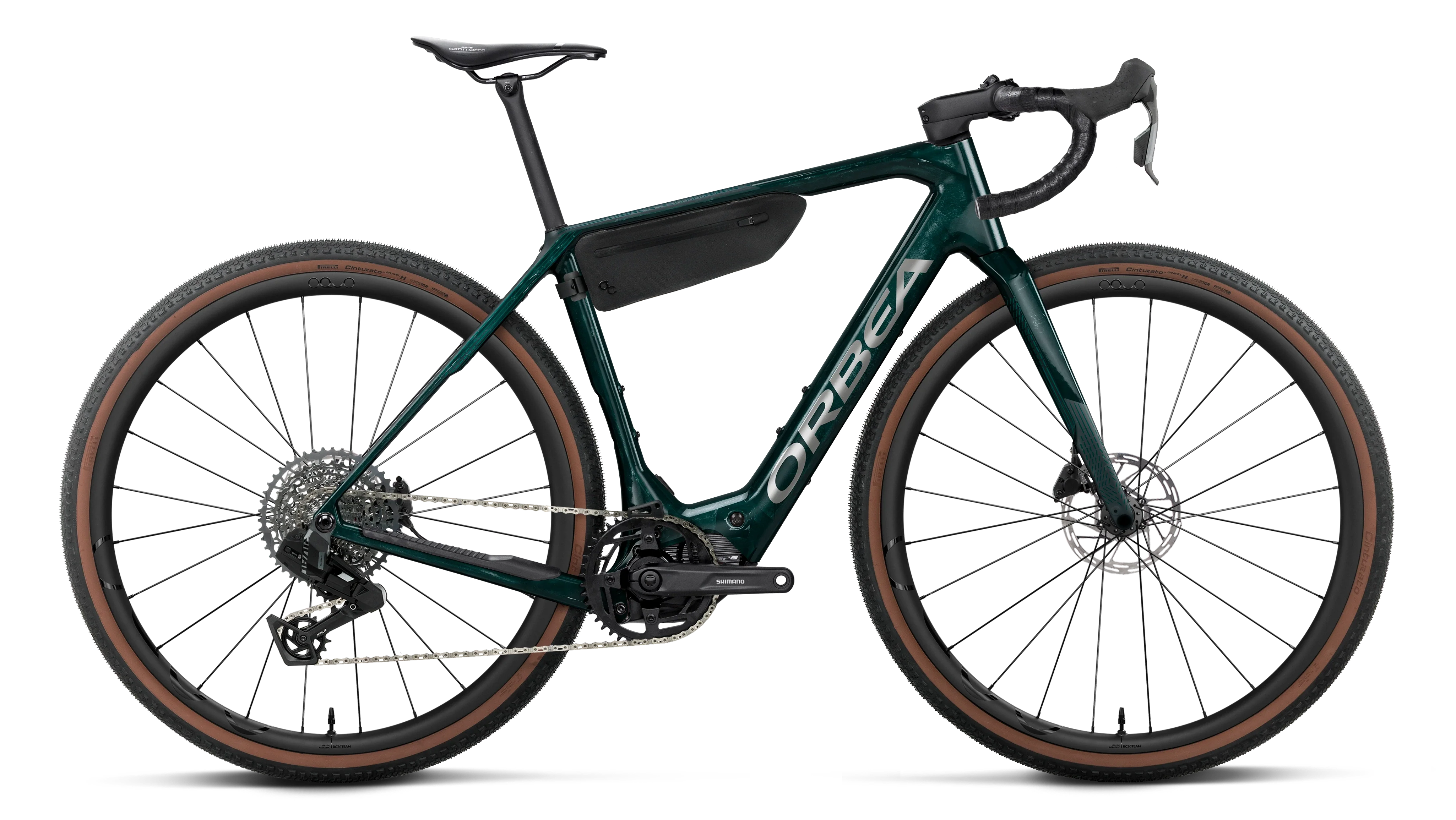 Orbea Denna M31E - Escape Green Gloss - Foggy Matt