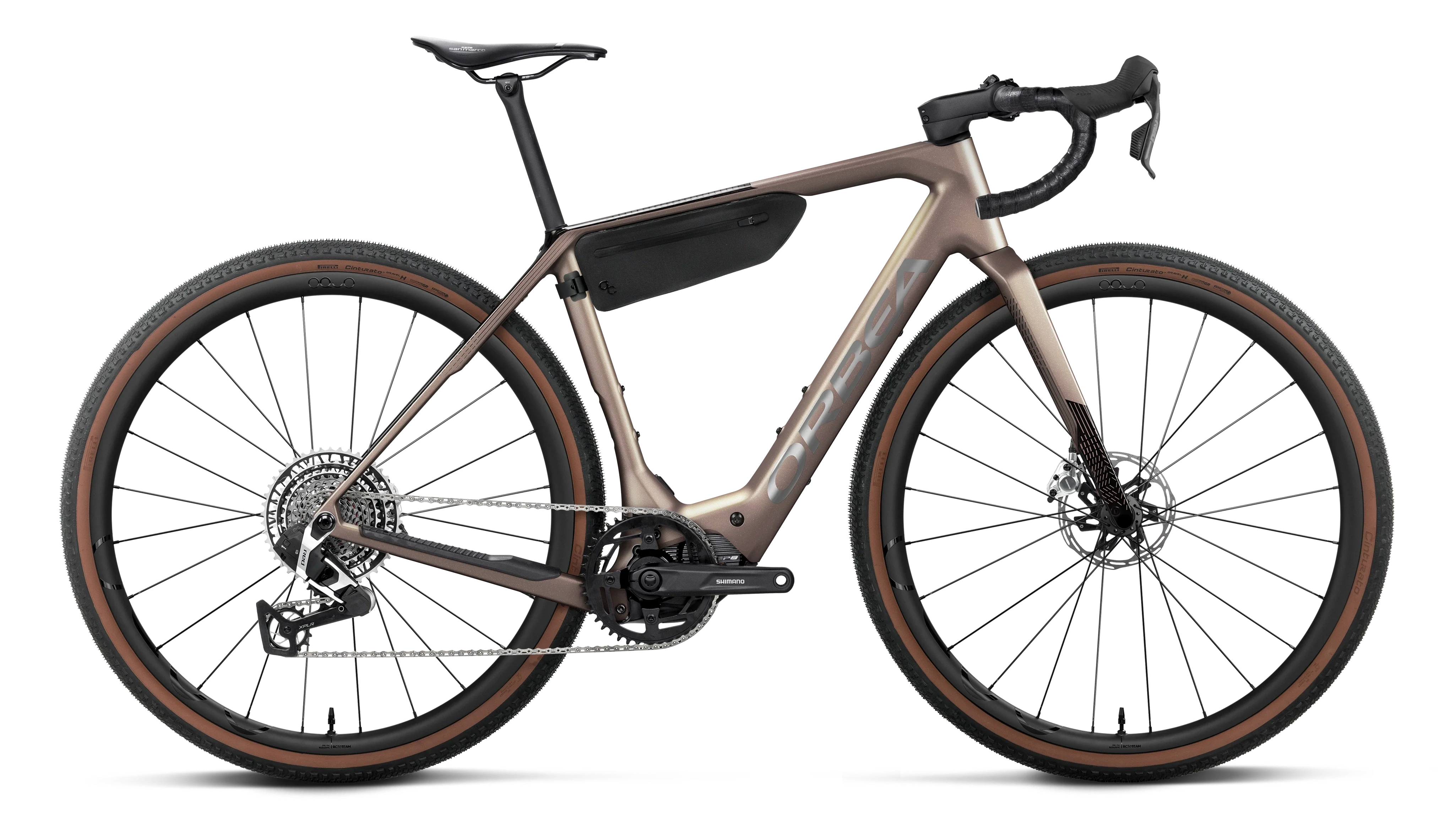 Orbea Denna M11E - Nickel Matt - Carbon Raw Gloss