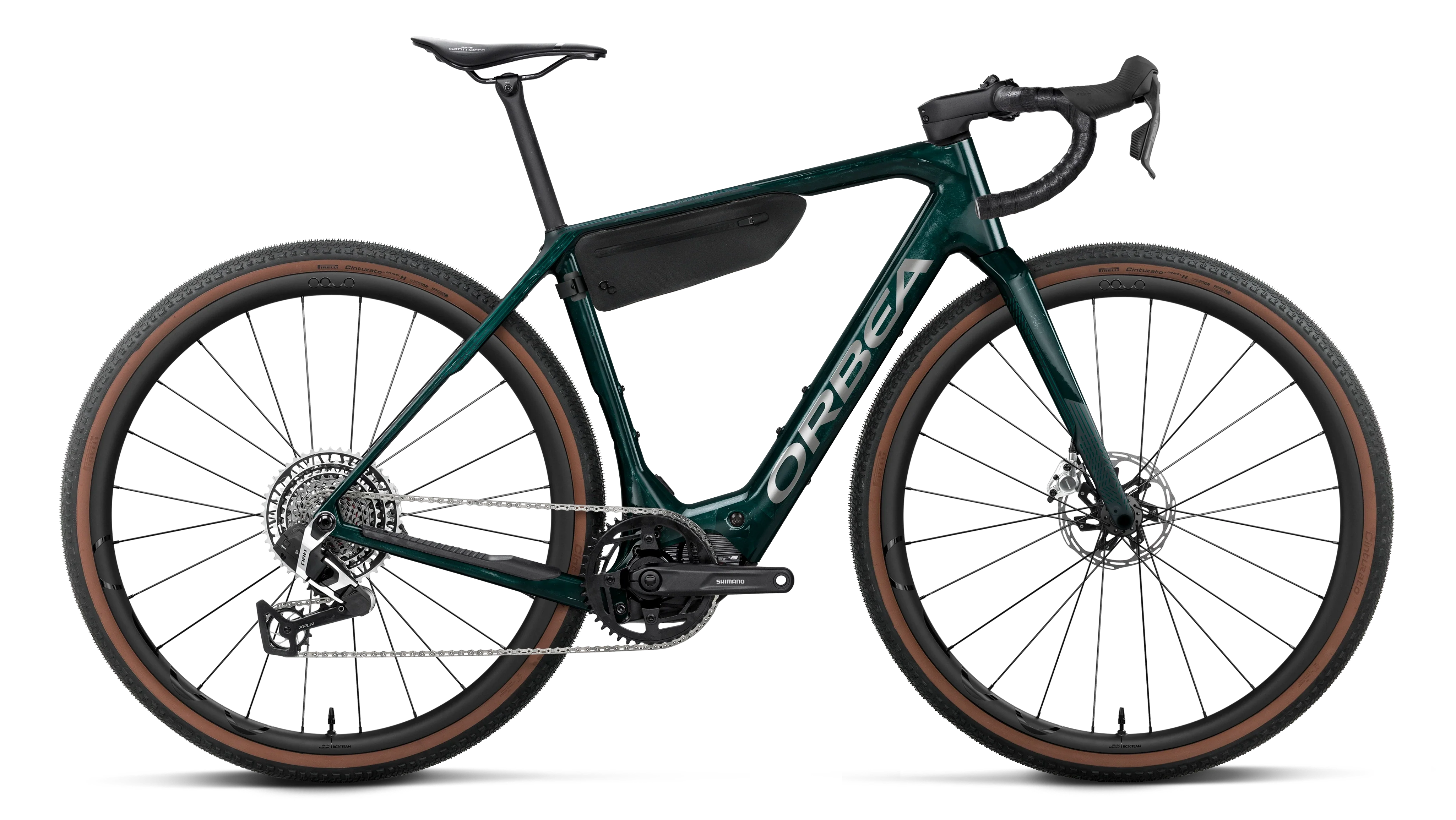 Orbea Denna M11E - Escape Green Gloss - Foggy Matt