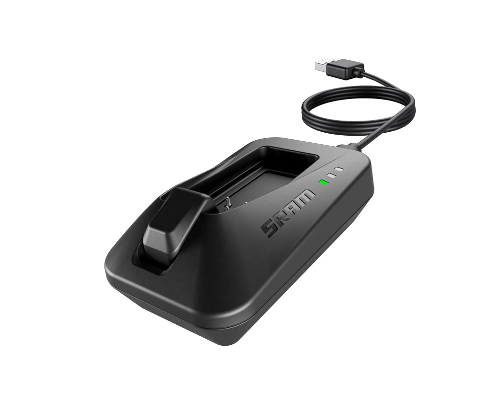 SRAM eTap AXS battery charger and cord