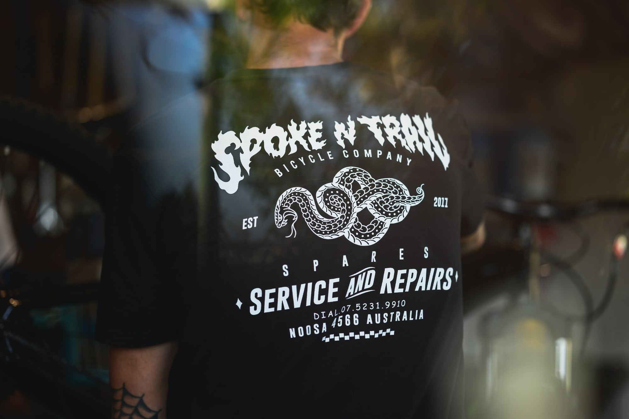 Spoke N Trail | T-Shirt | Session It image