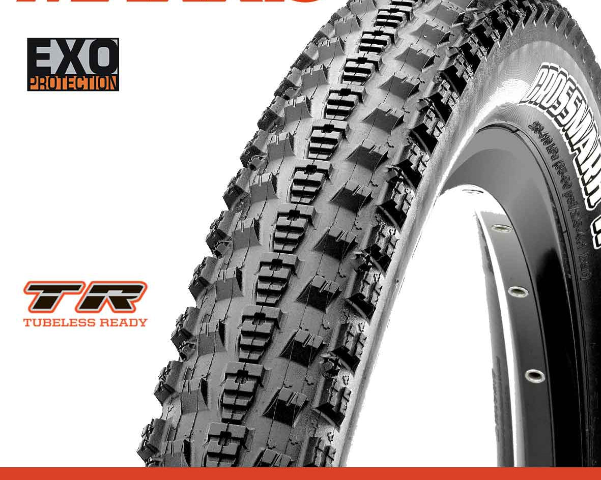 Maxxis Crossmark II Tyre - 26X2.10 - EXO / TR - Foldable 60 TPI E25 at Spoke N Trail