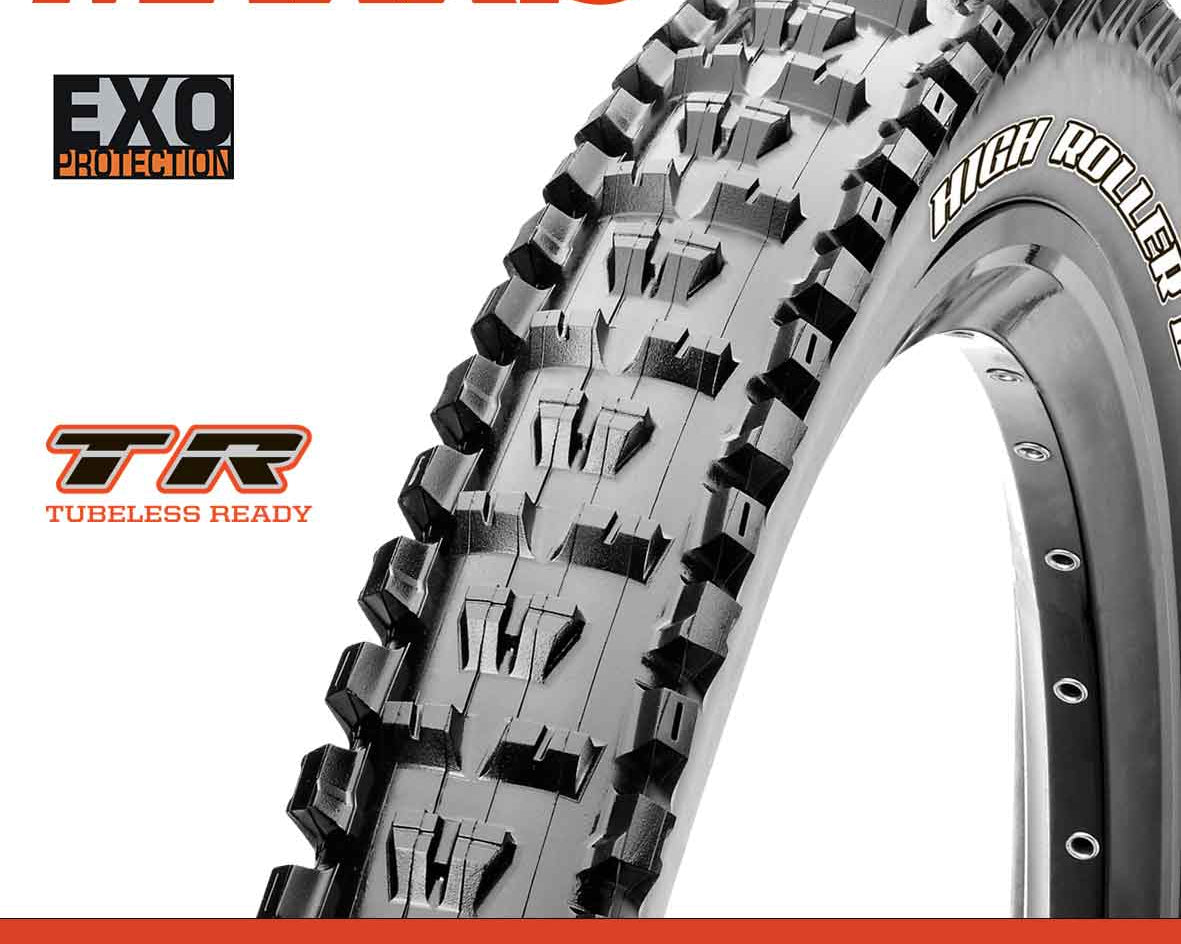 Maxxis High Roller II Tyre - 27.5X2.80 - EXO / TR - Foldable 60 TPI E25 at Spoke N Trail