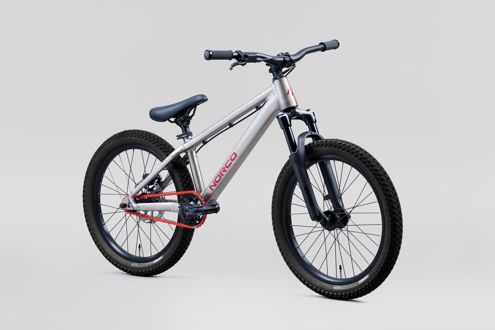 Norco Rampage 20 Silver - quarter view