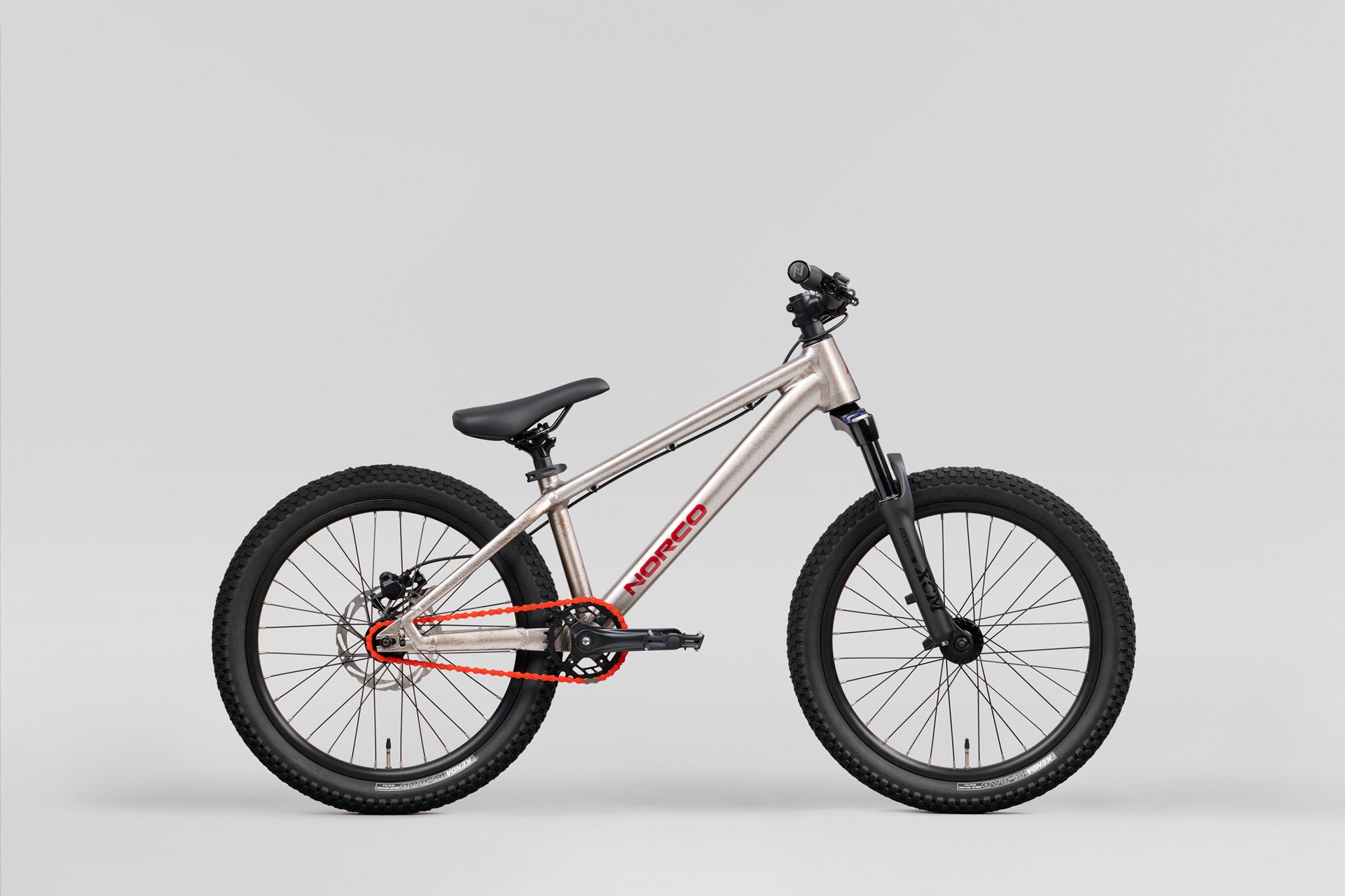 Norco Rampage 20 Silver - side view