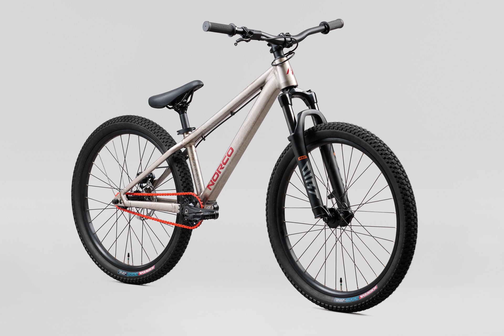 Norco Rampage 24 Silver - quarter view