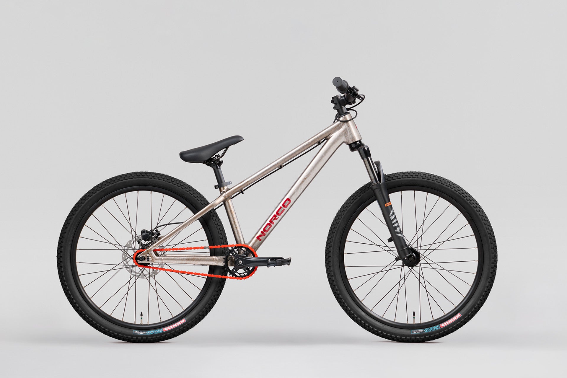 Norco Rampage 24 Silver - side view