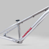 Norco Rampage Team Framekit Silver - quarter view