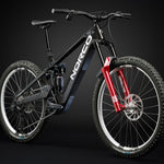 Norco Range VLT CX C1 Raw Space Black - quarter view