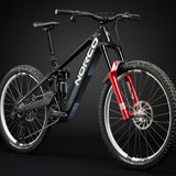 Norco Range VLT CX C1 Raw Space Black - quarter view