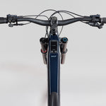 Norco Range VLT CX C2 Raw Carbon Blue - rider view