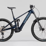 Norco Range VLT CX C2 Raw Carbon Blue - side view