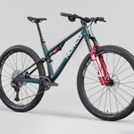 Norco Revolver C1 Raw Teal - quarter view