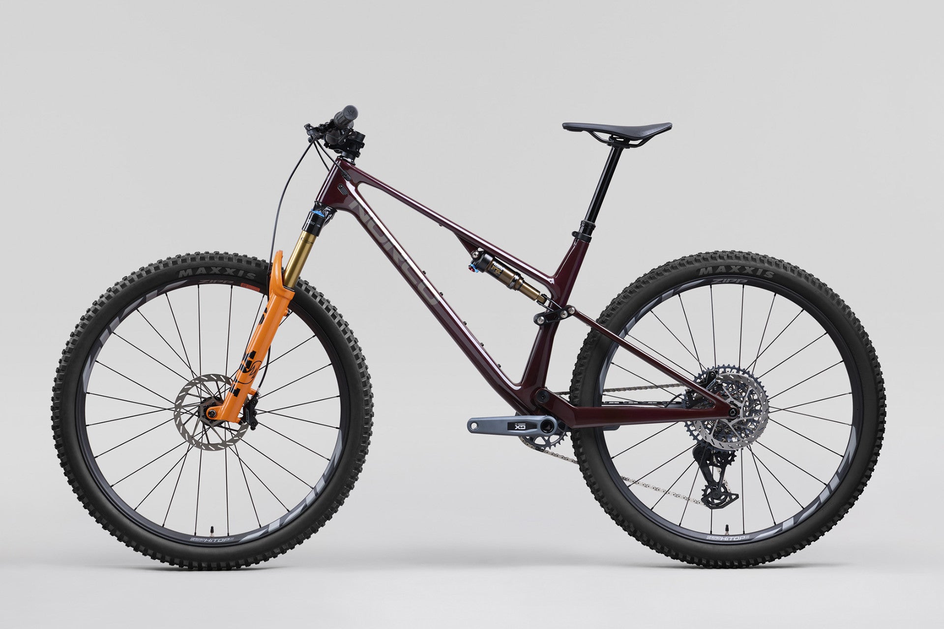 Norco Revolver LT C1 Dark Red - non-drive side