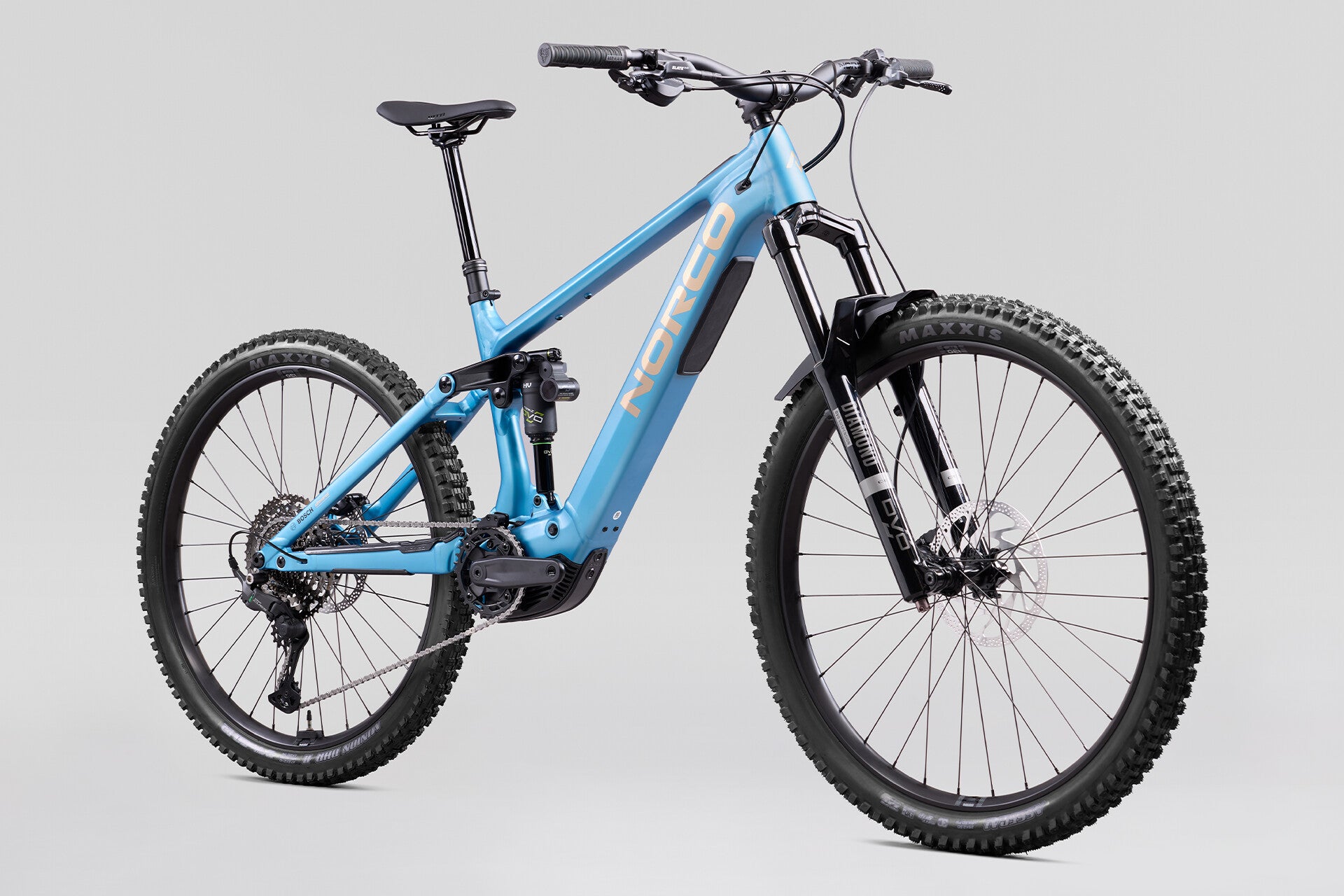 Norco Sight VLT Bosch A3 Pacific Blue - quarter view