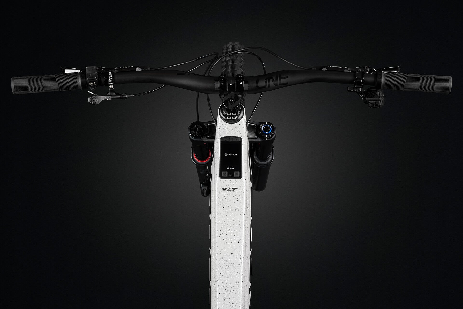 Norco Sight VLT CX C1 Cookies and Cream - rider view