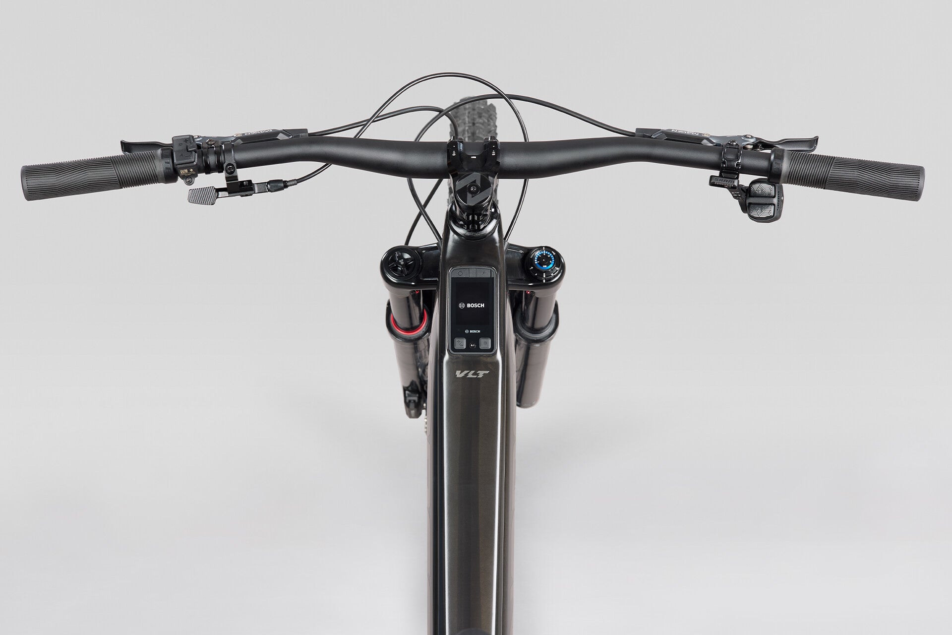 Norco Sight VLT CX C2 Black Raw Carbon - rider view